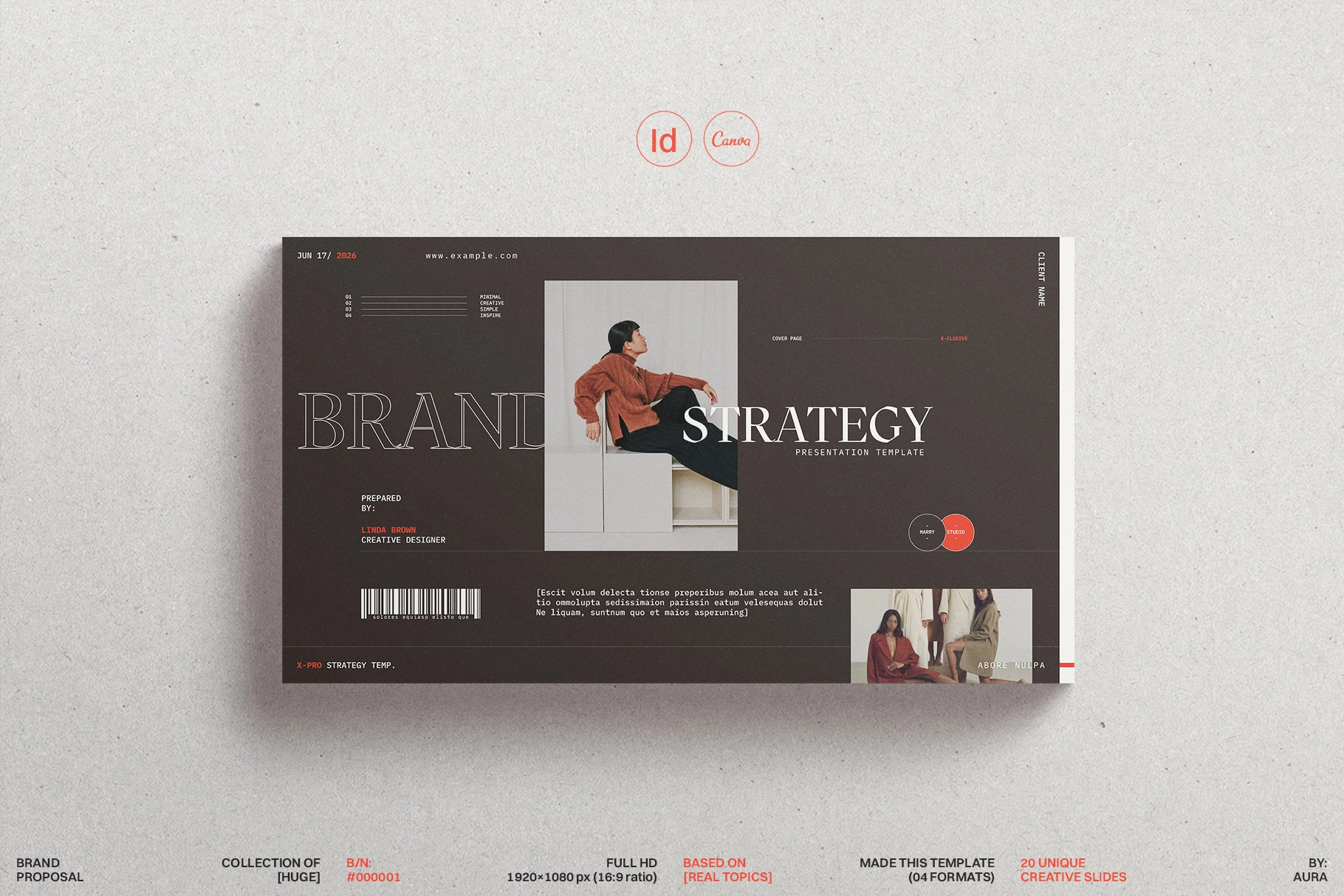Brand Strategy Presentation Template