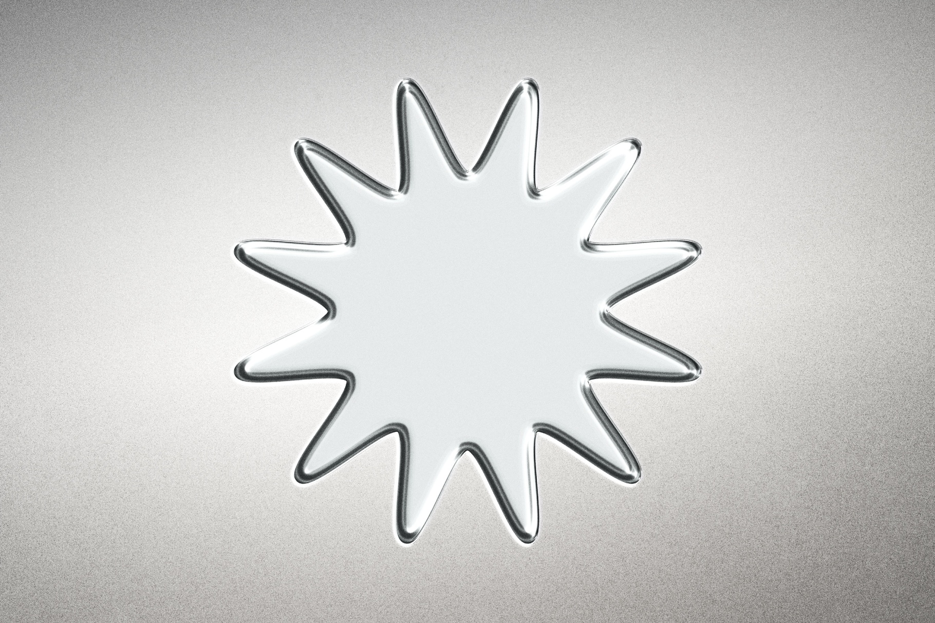 Embossed Glass Text Effect
