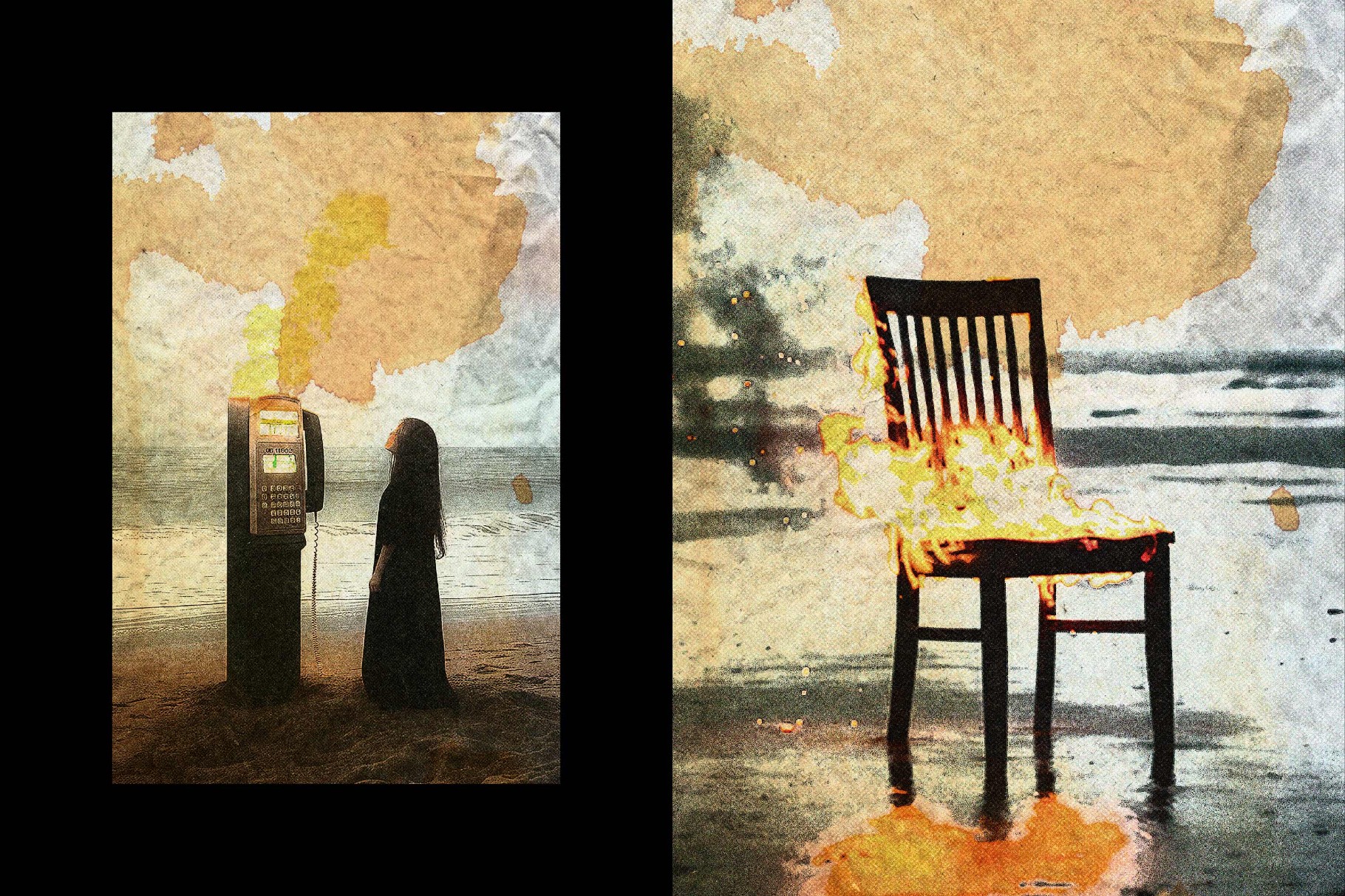 Worn Printing Effect