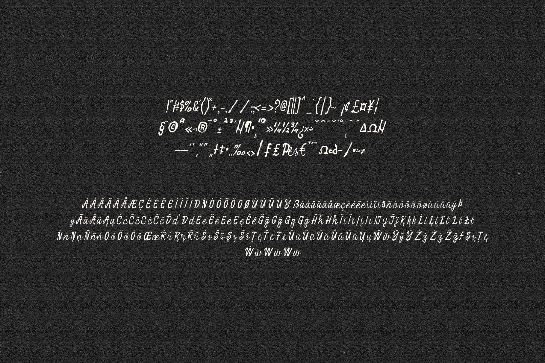 Midnight Waves - Handwritten Script Font