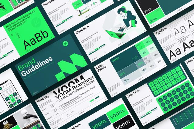 Brand Guidelines Presentation Template