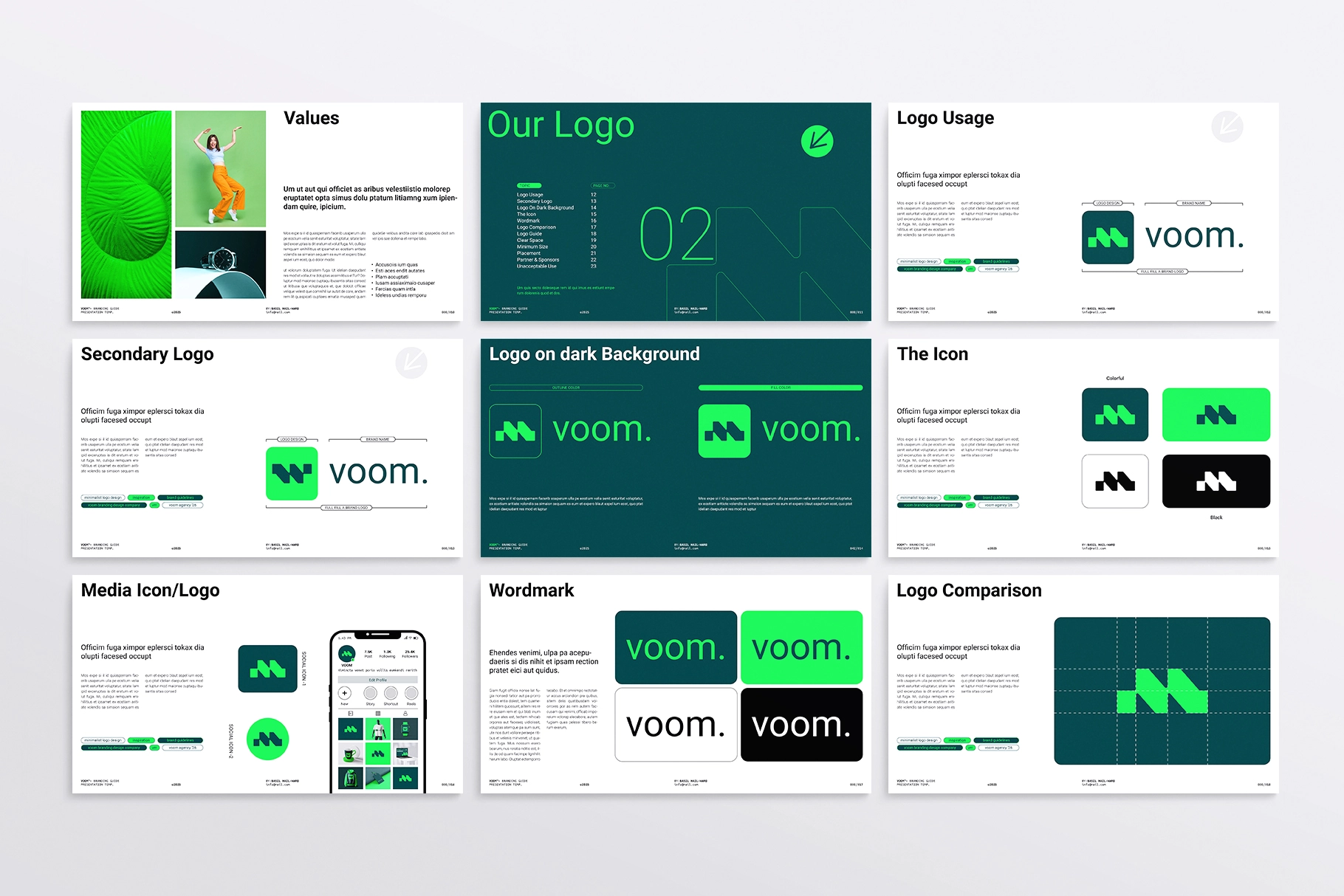 Brand Guidelines Presentation Template