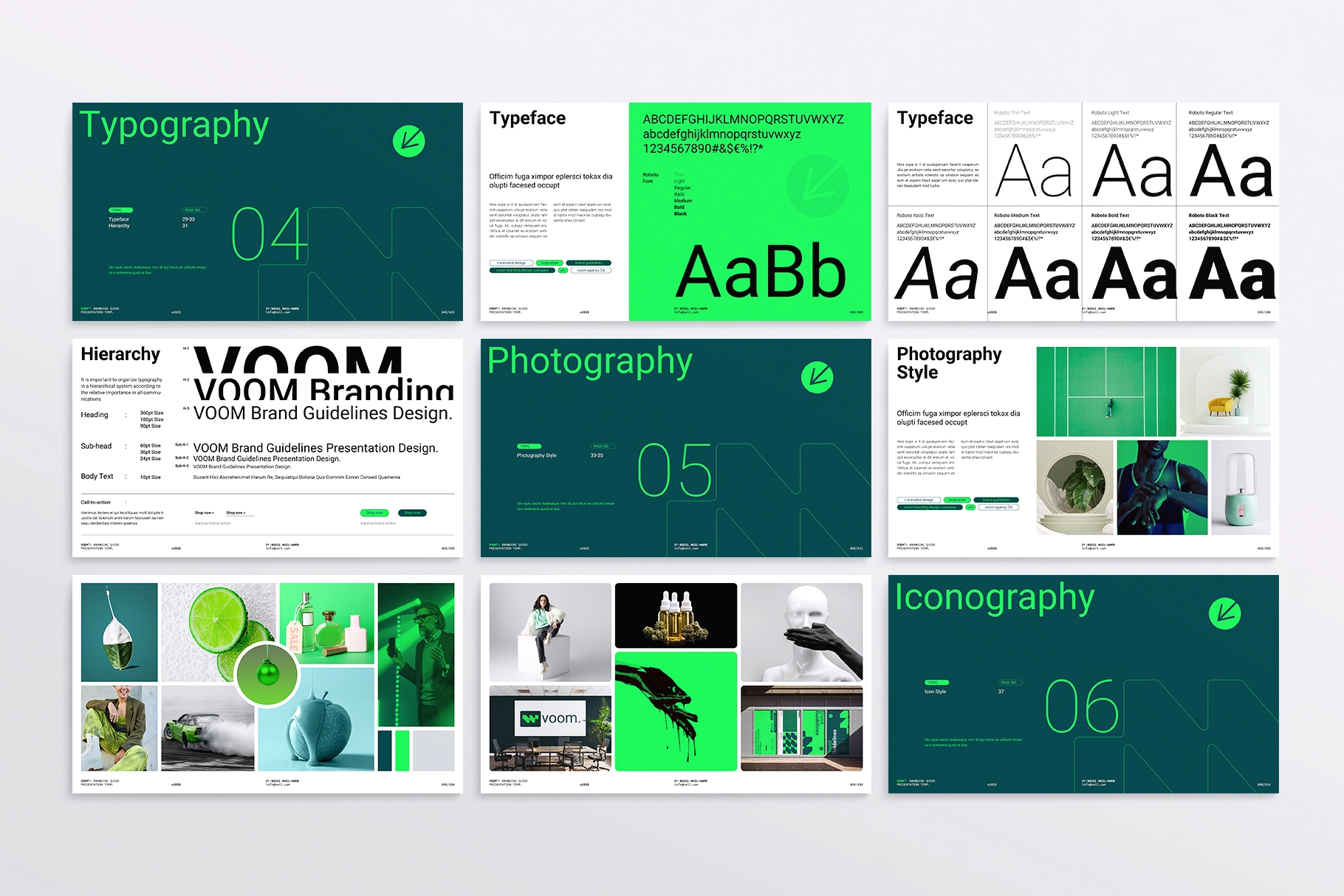 Brand Guidelines Presentation Template