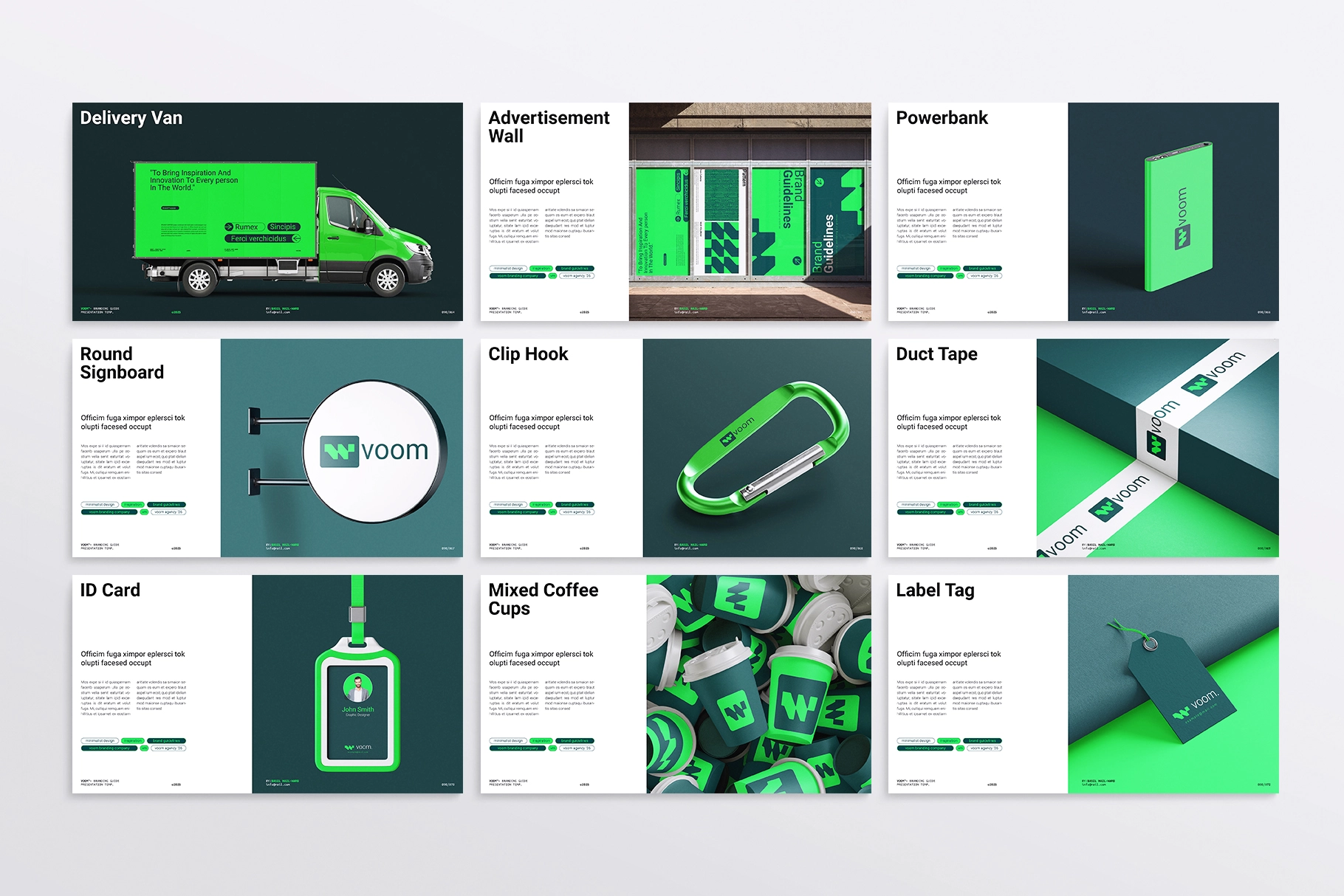 Brand Guidelines Presentation Template