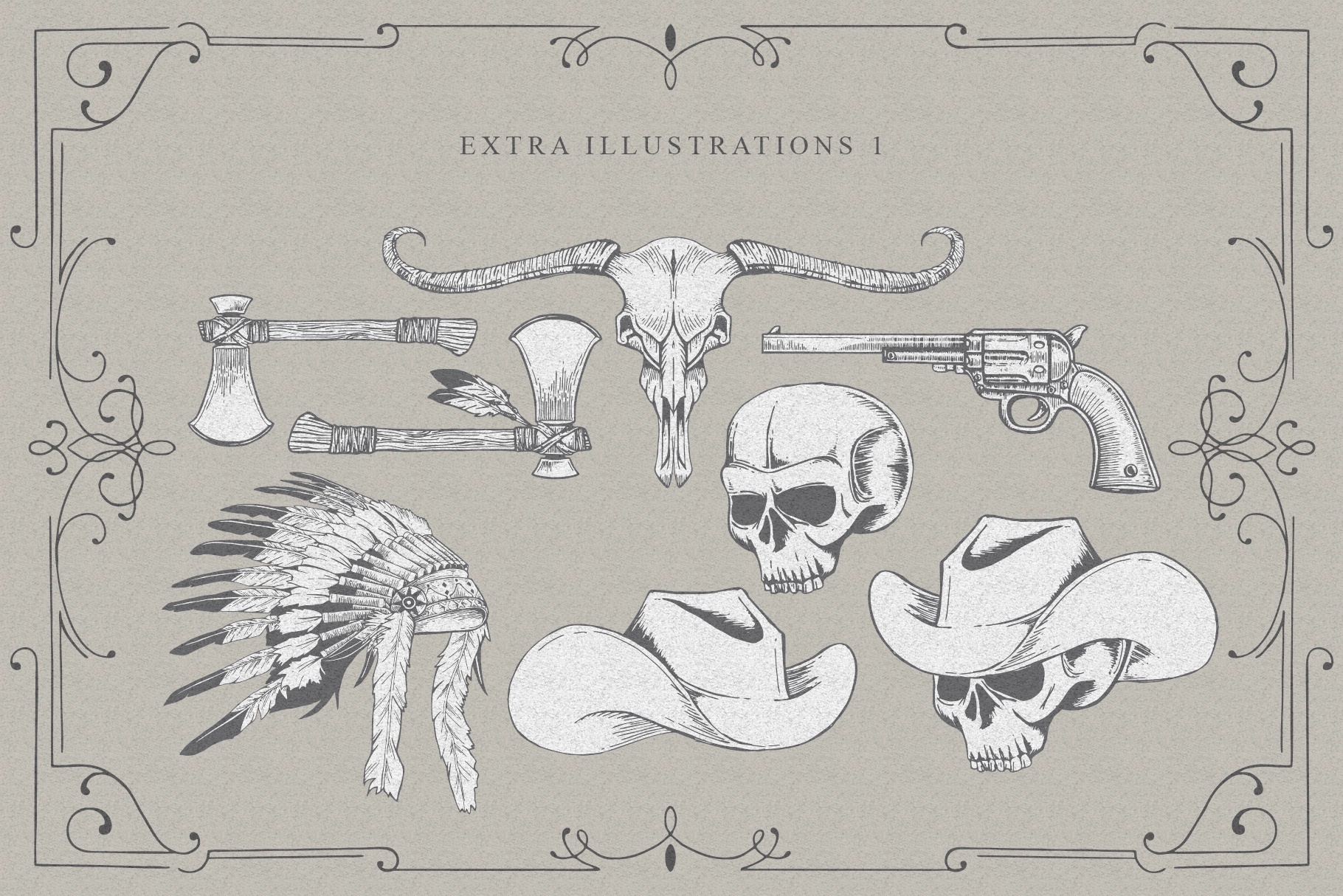 Bullhawk - Vintage Western Font