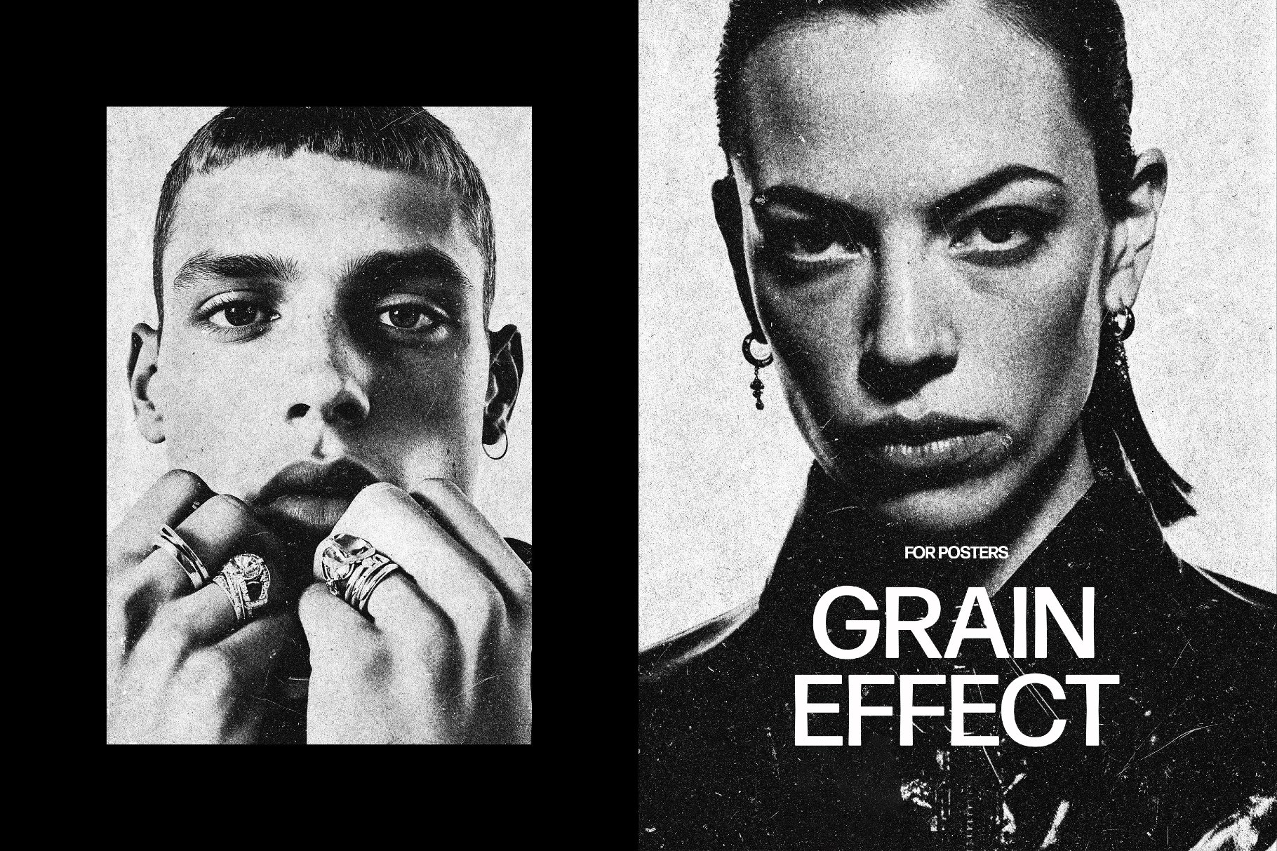 Grain Poster Photo Effect