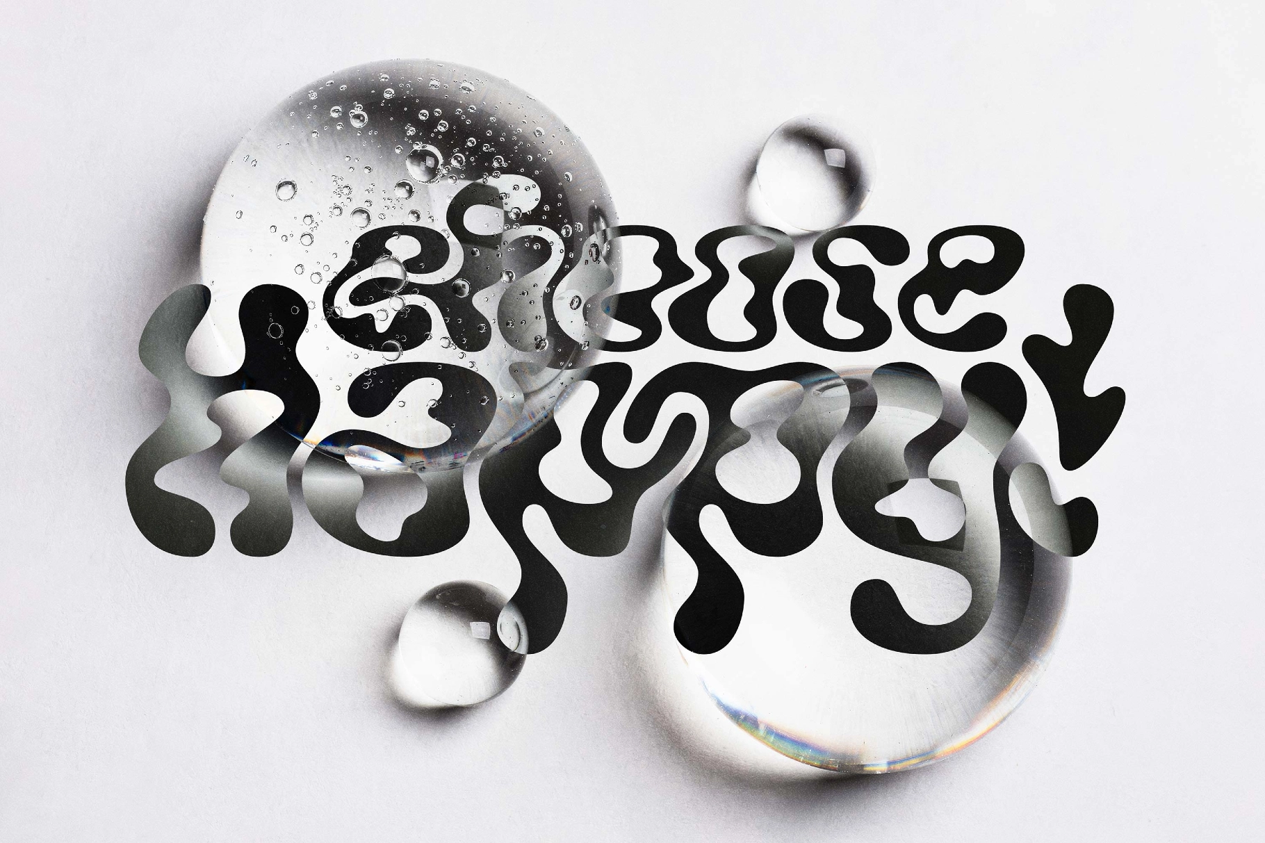 Glossy Bubble Effect