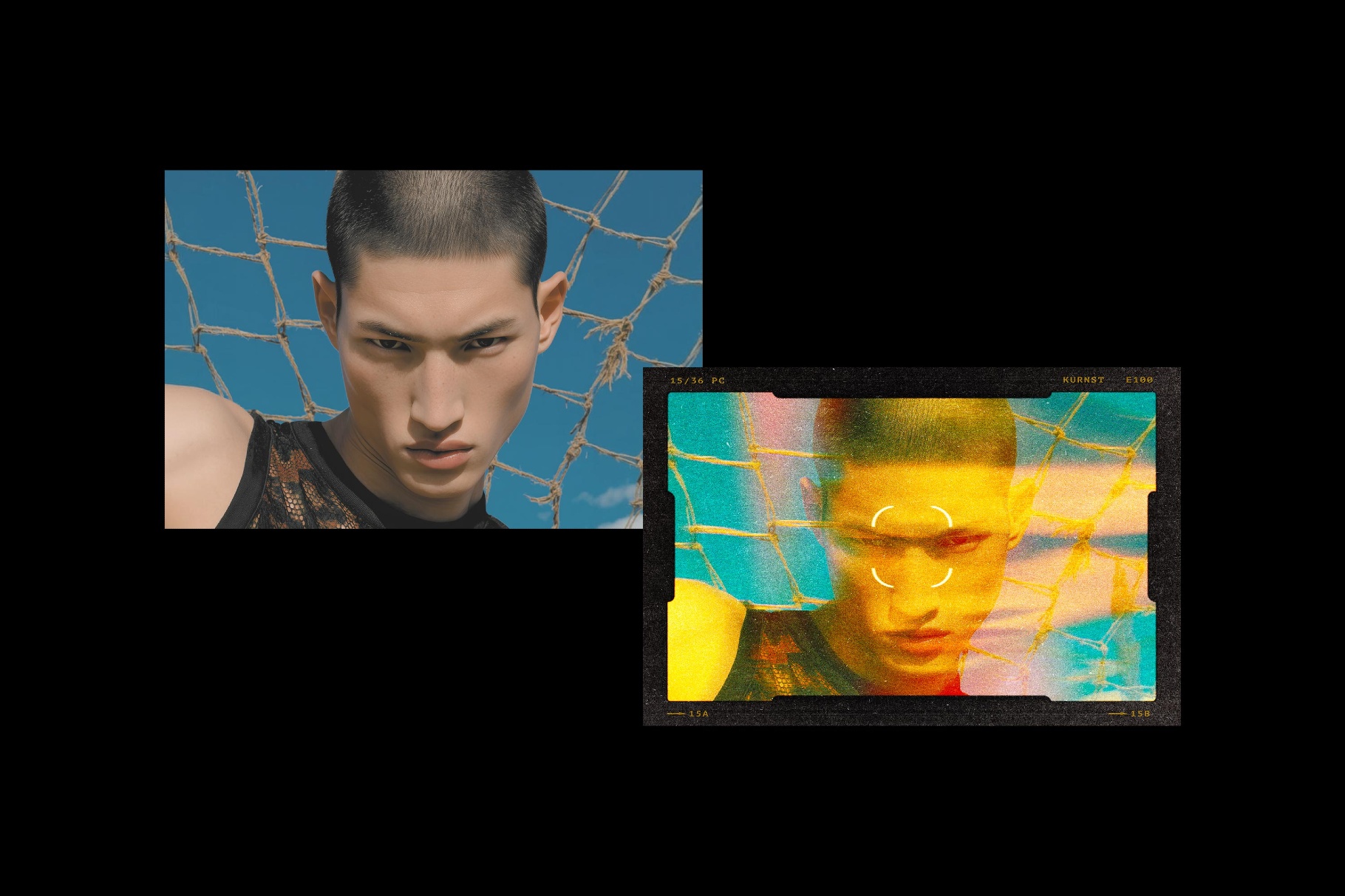 Nuke Film Card Photo Effect