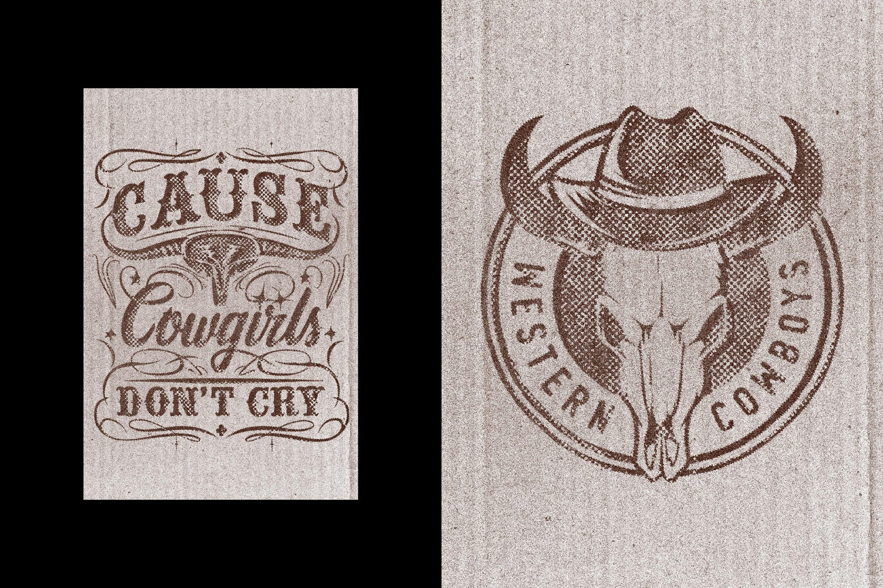 Wild Craft Print Effect
