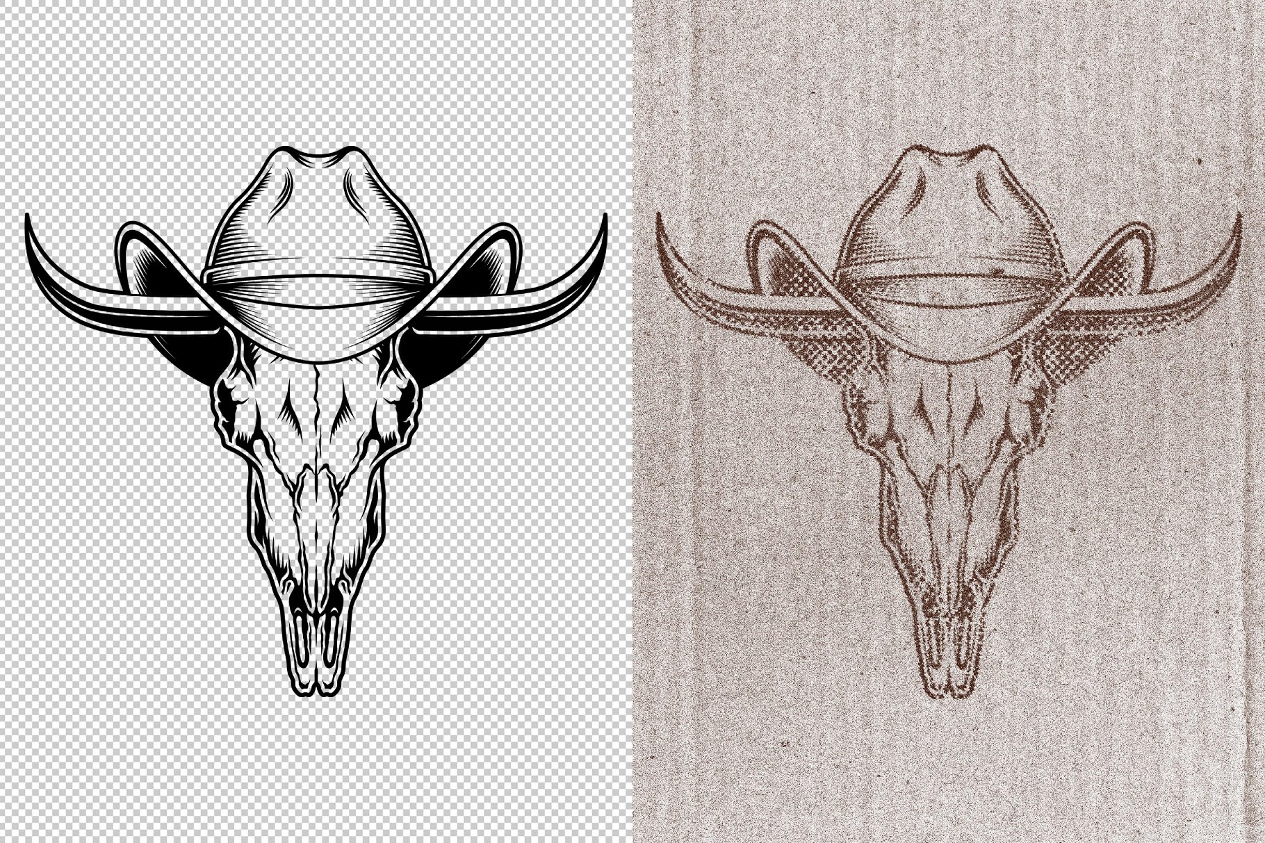 Wild Craft Print Effect