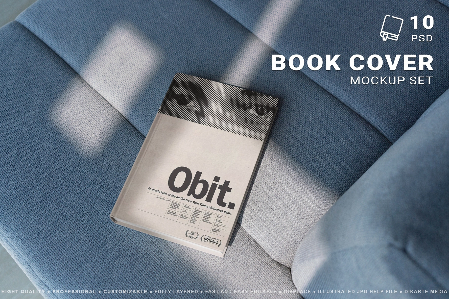 Hardcover Book Mockup Set