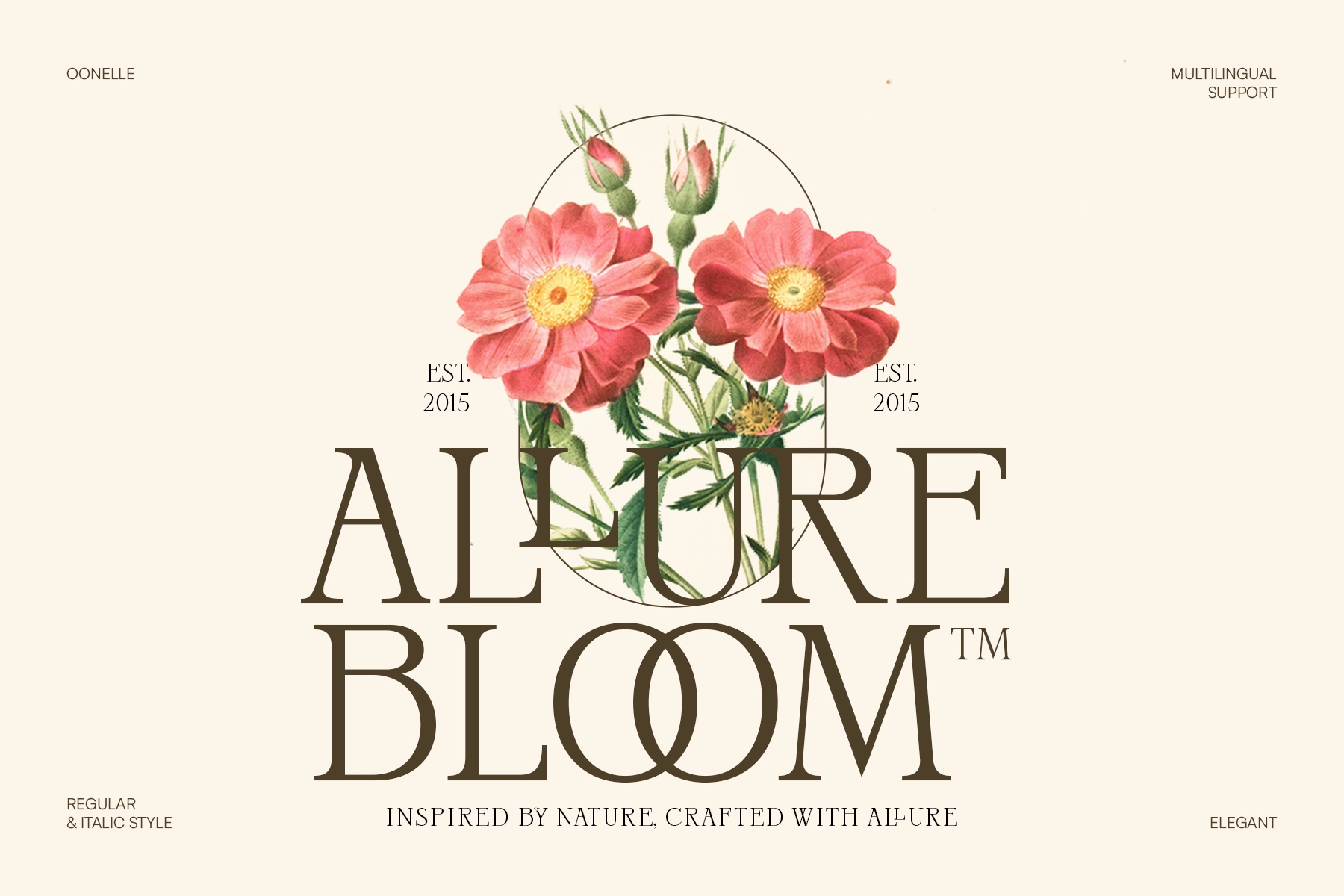 Oonelle - Elegant Serif Font