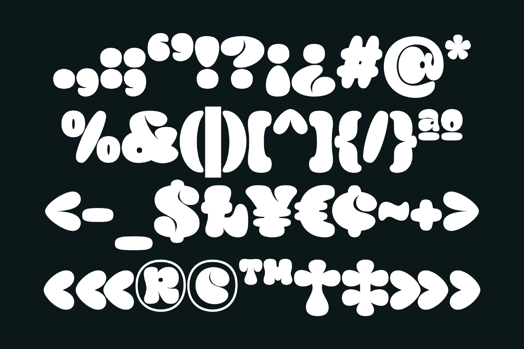 Kren - Graffiti Bubble Font