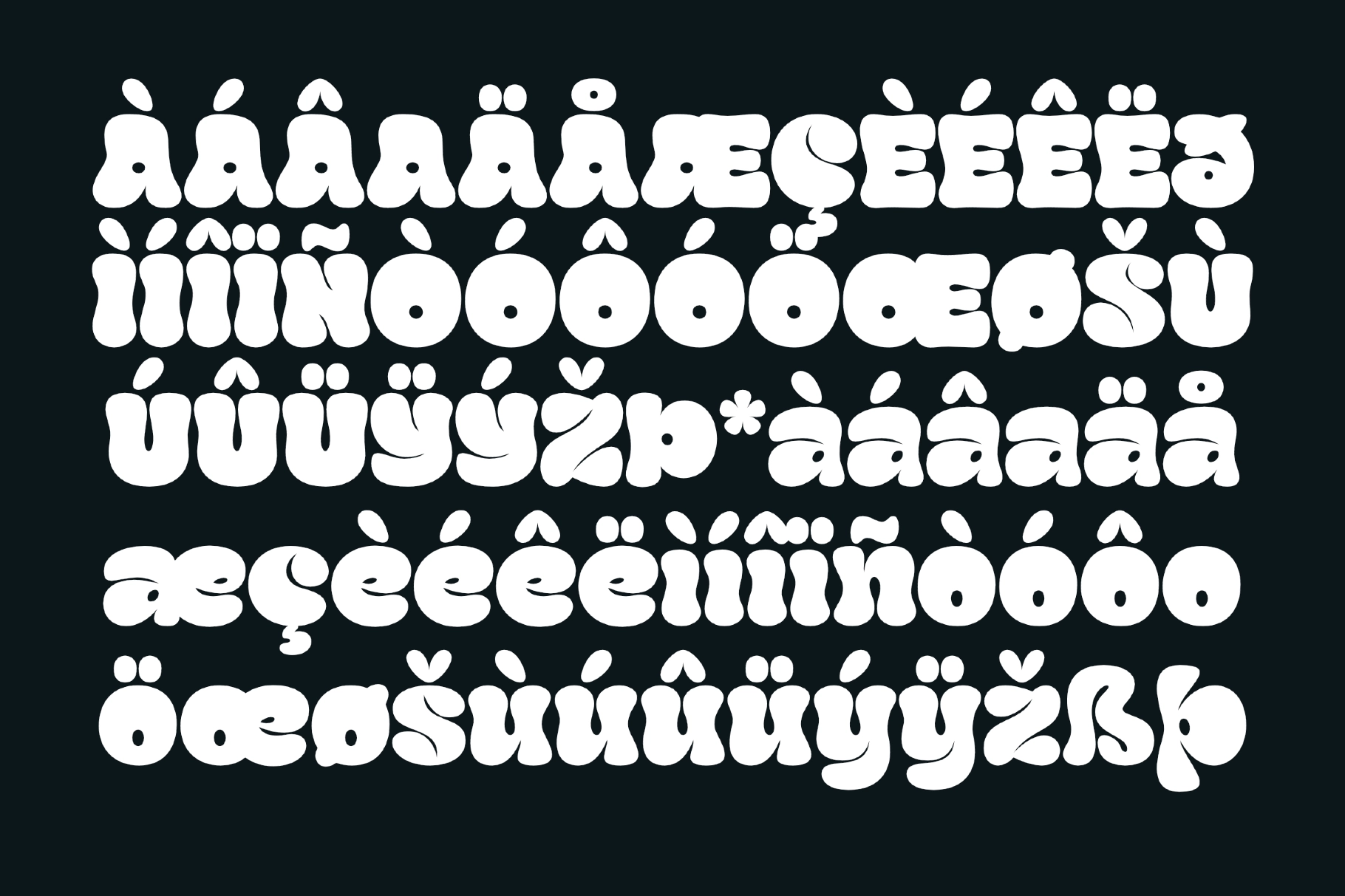 Kren - Graffiti Bubble Font