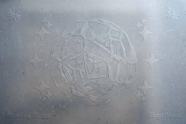 Grunge Embossing Mockup