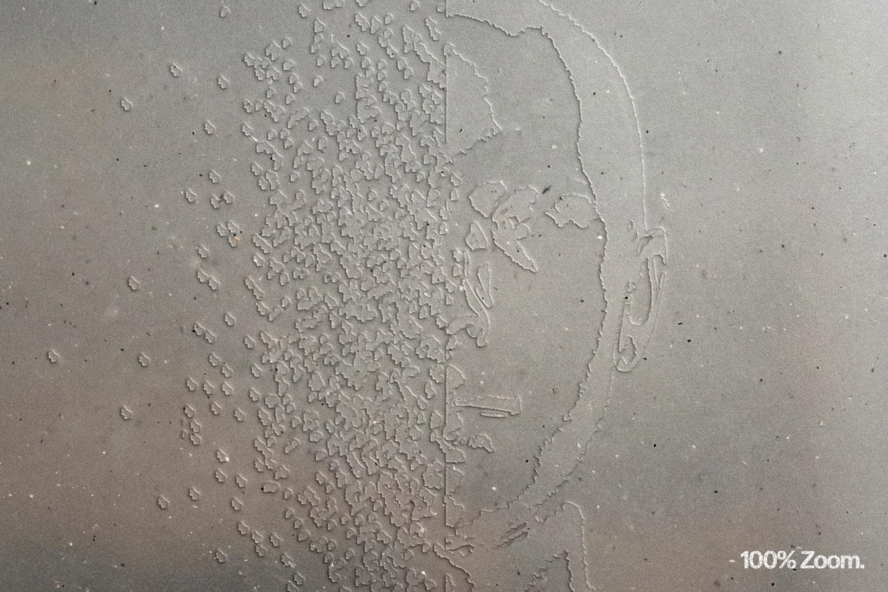 Grunge Embossing Mockup