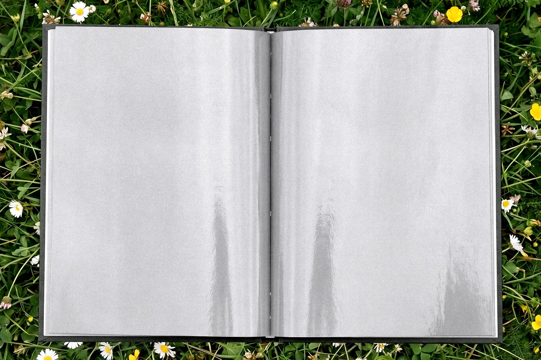 Open Book Spread Mockup