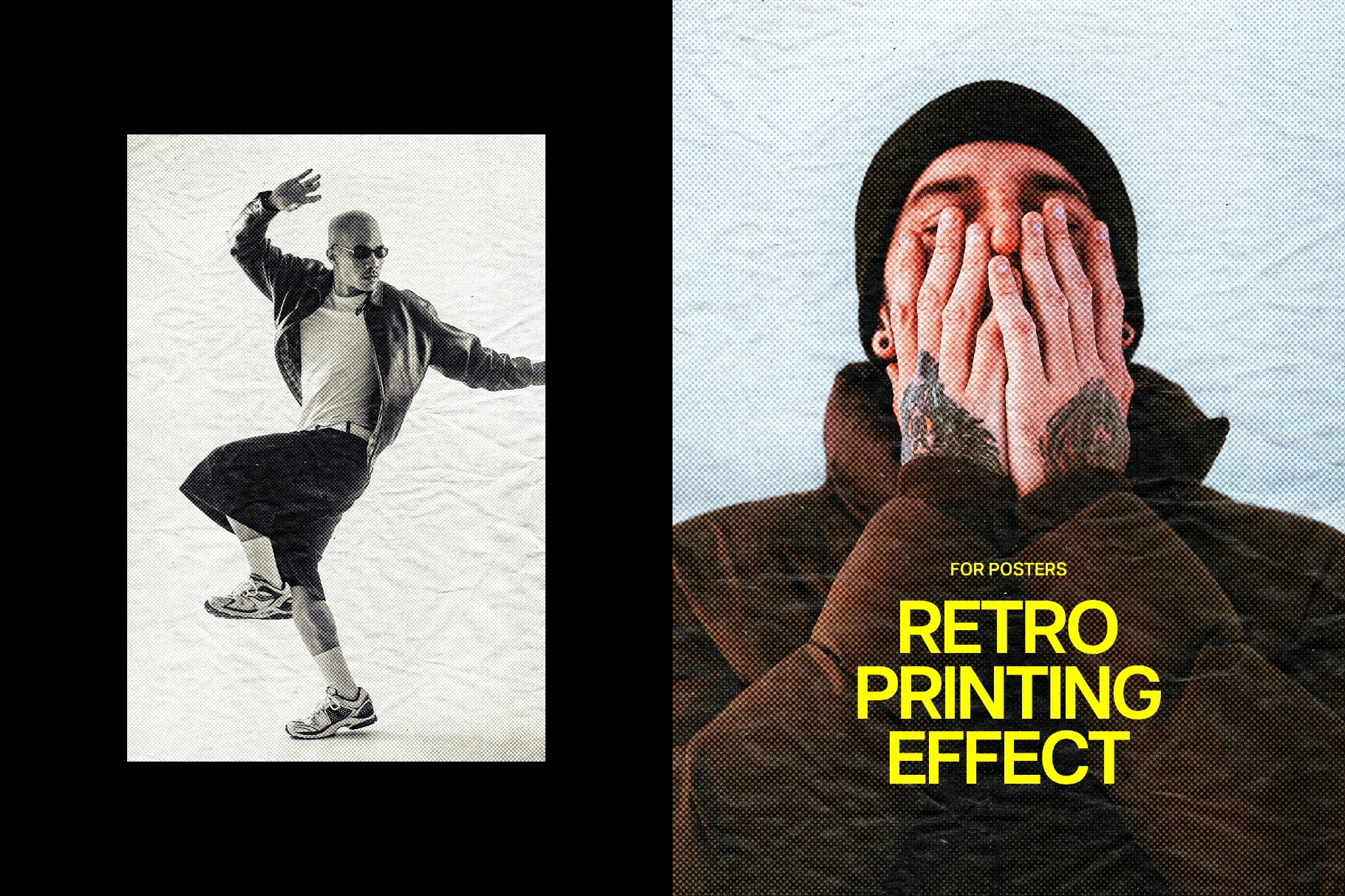 Paper Print Photo Effect for Posters