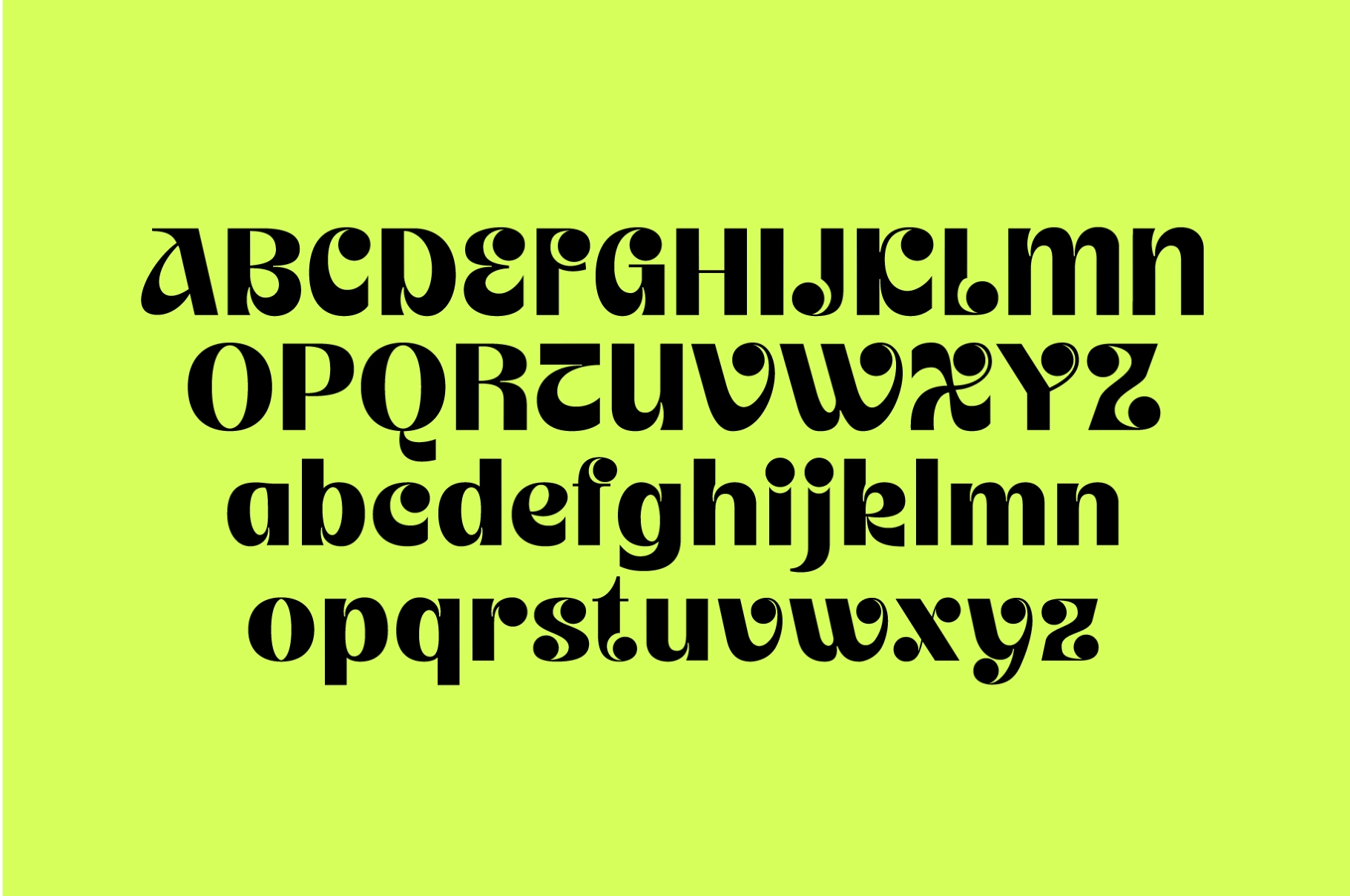 JT Modernism - Modern Funky Font