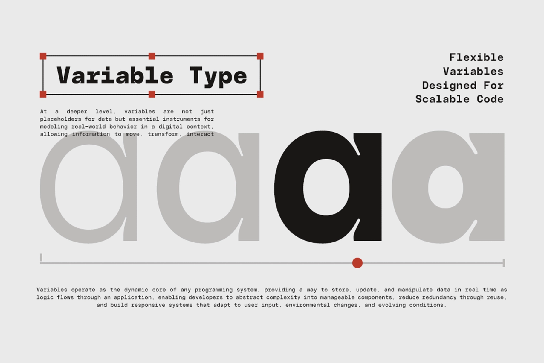 GC Basic Inktrap - Variable Monospace Font