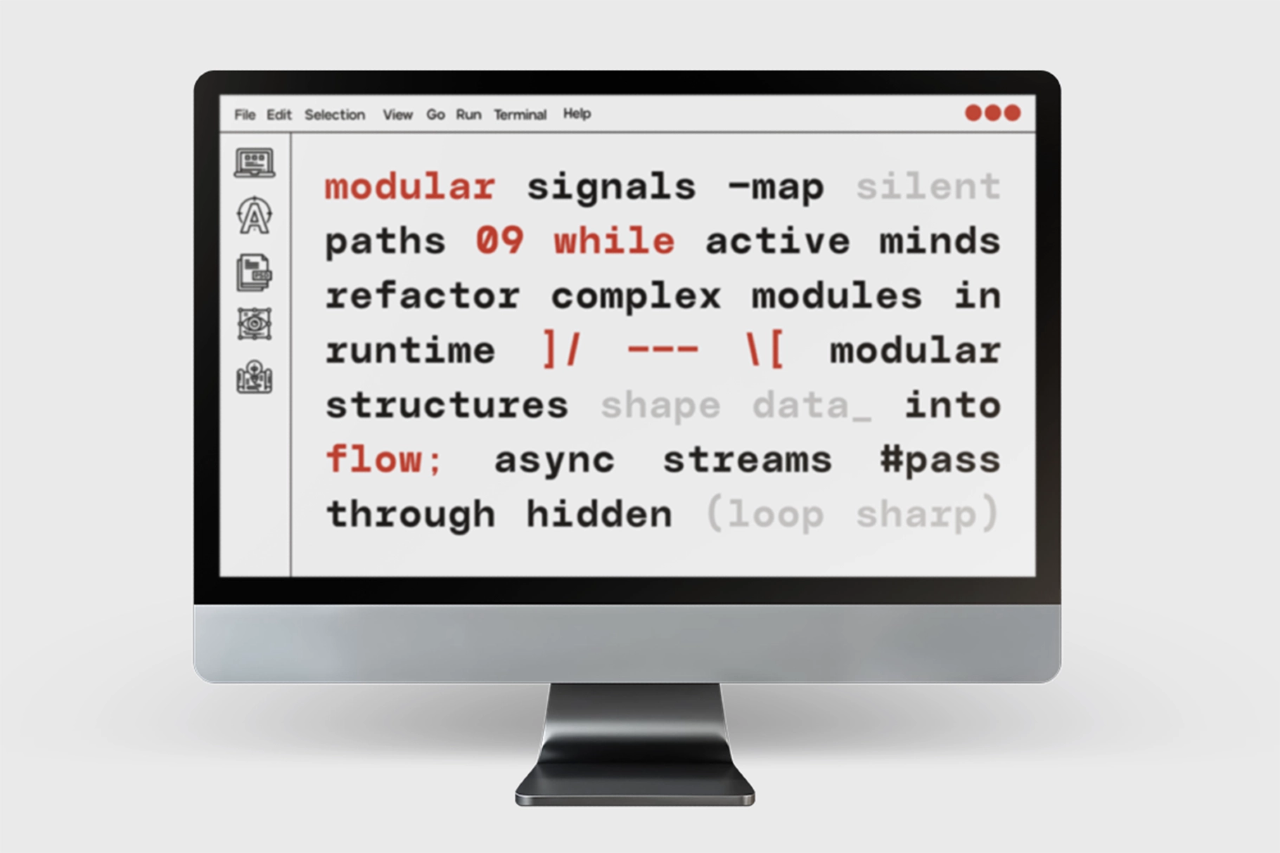 GC Basic Inktrap - Variable Monospace Font