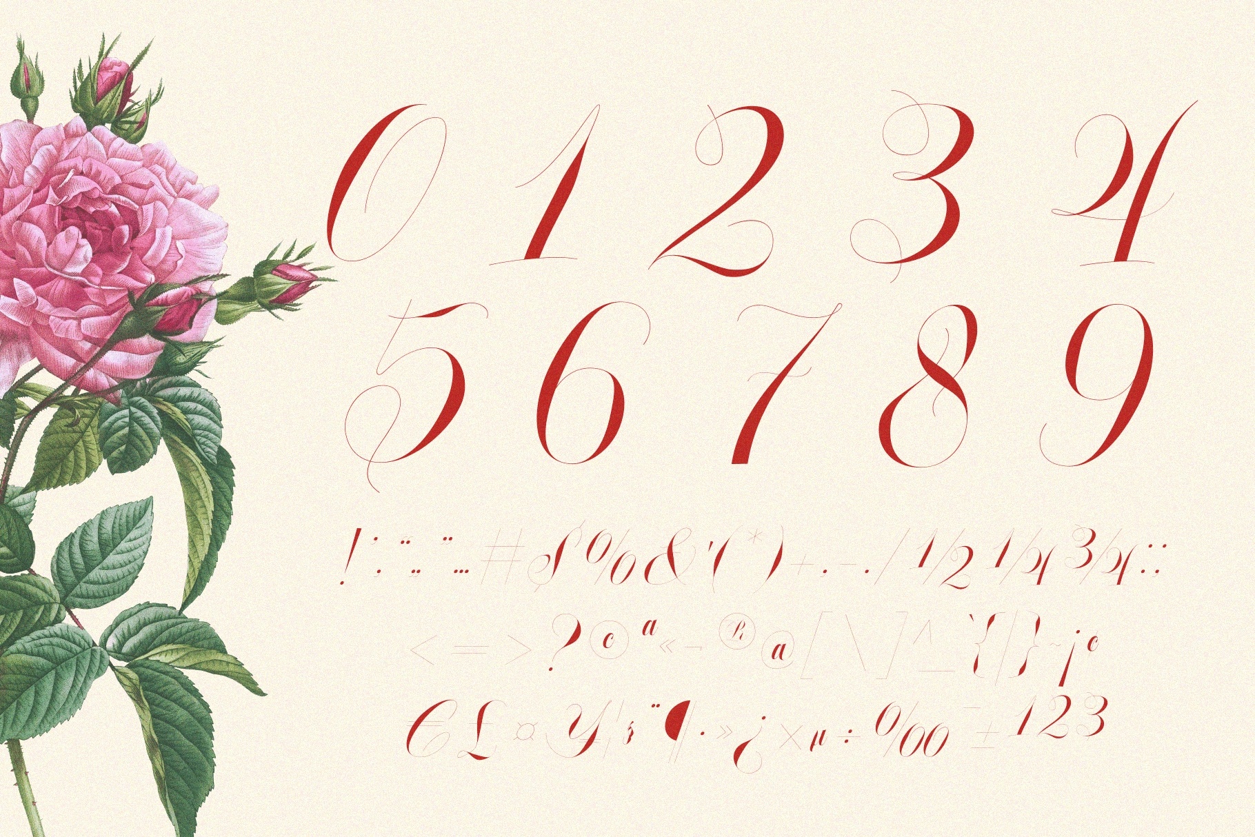 GLOWING ROMANCE — Luxury Calligraphy Font
