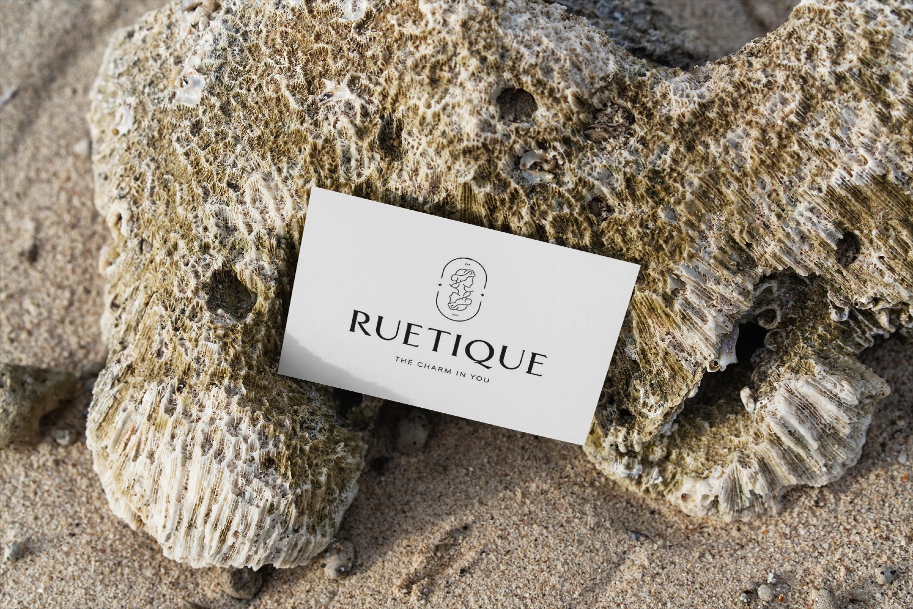 Nature Business Card Mockup