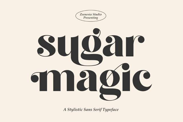 Sugar Magic - Fashion Editorial Font