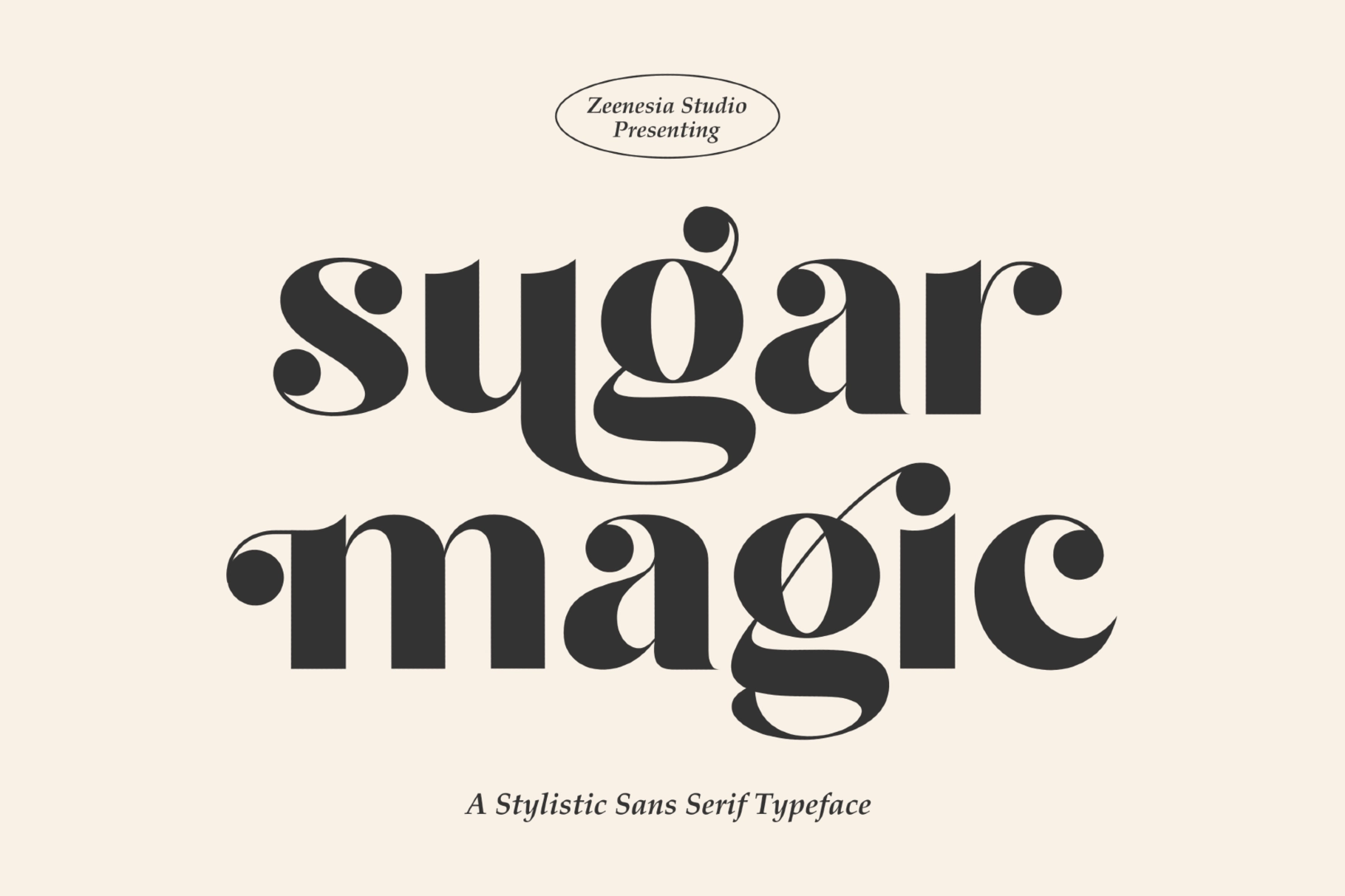Sugar Magic - Fashion Editorial Font