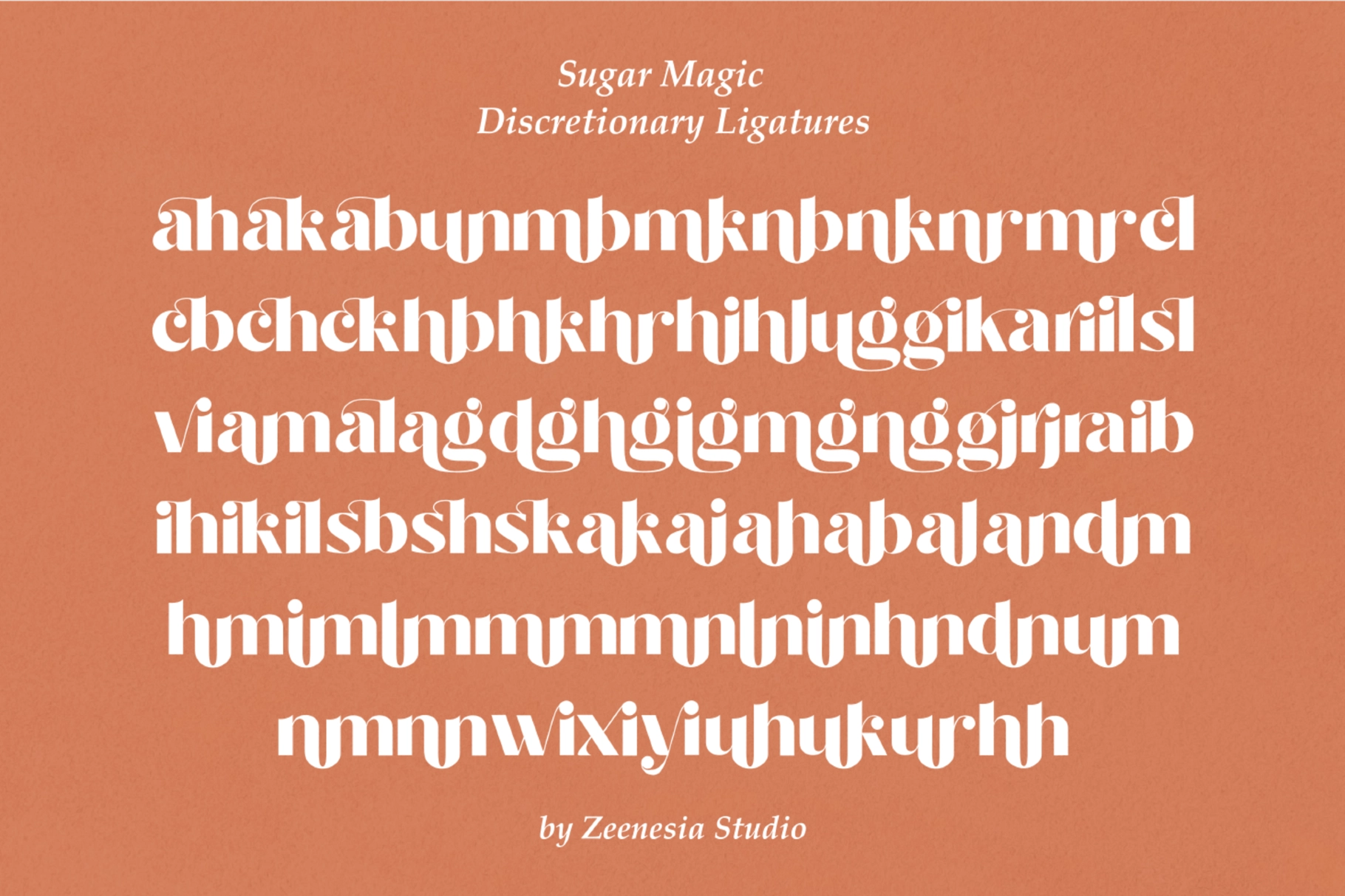 Sugar Magic - Fashion Editorial Font