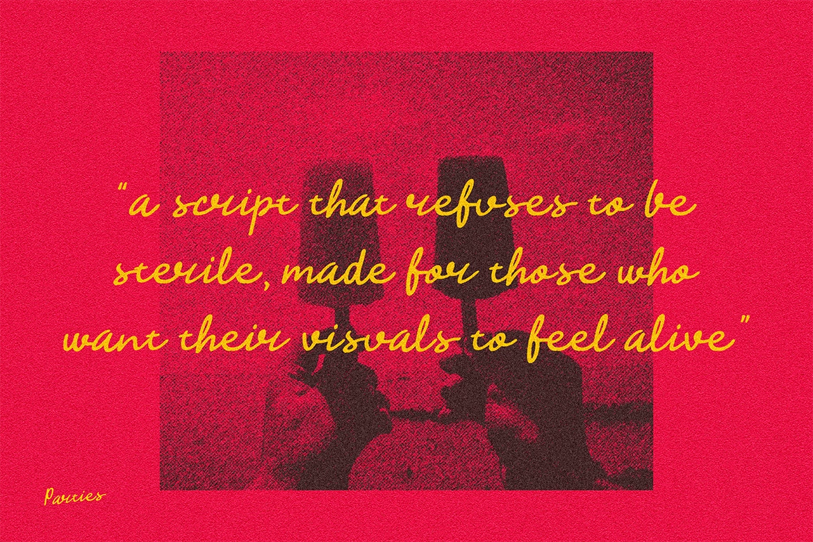 Cherry Hands - Handwritten Script Font