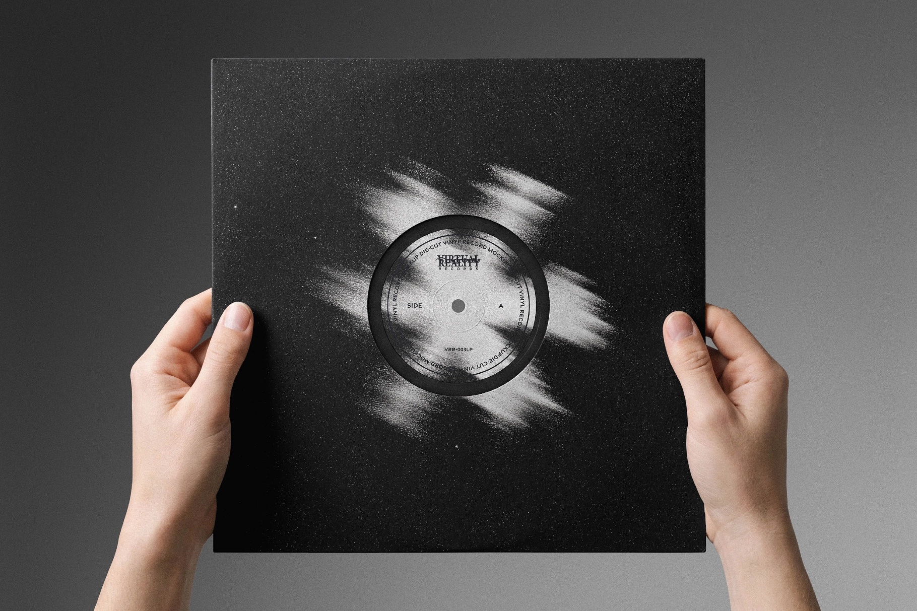 Die-Cut Vinyl Cover Mockup