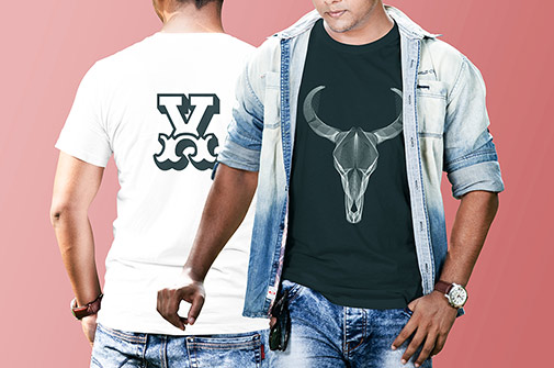 Download Download free mockups: men t-shirt