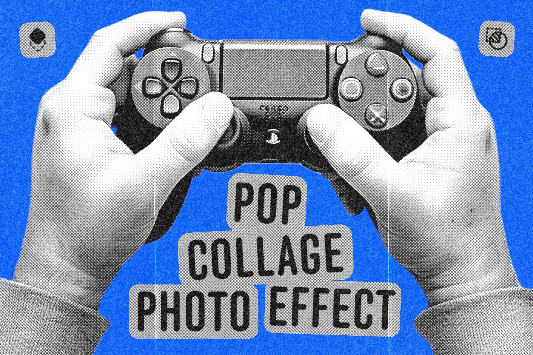 Pop Collage Photo Effect