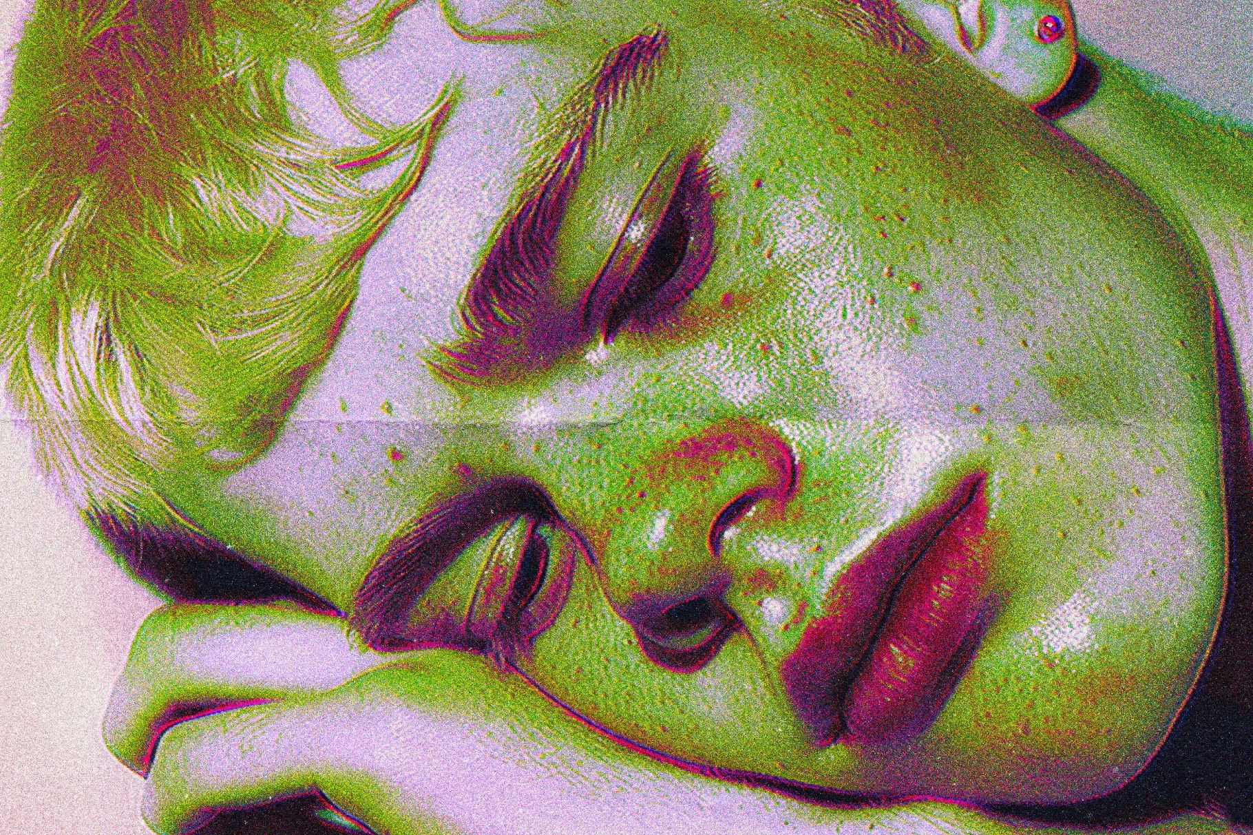 RGB Color Distort Photo Effect