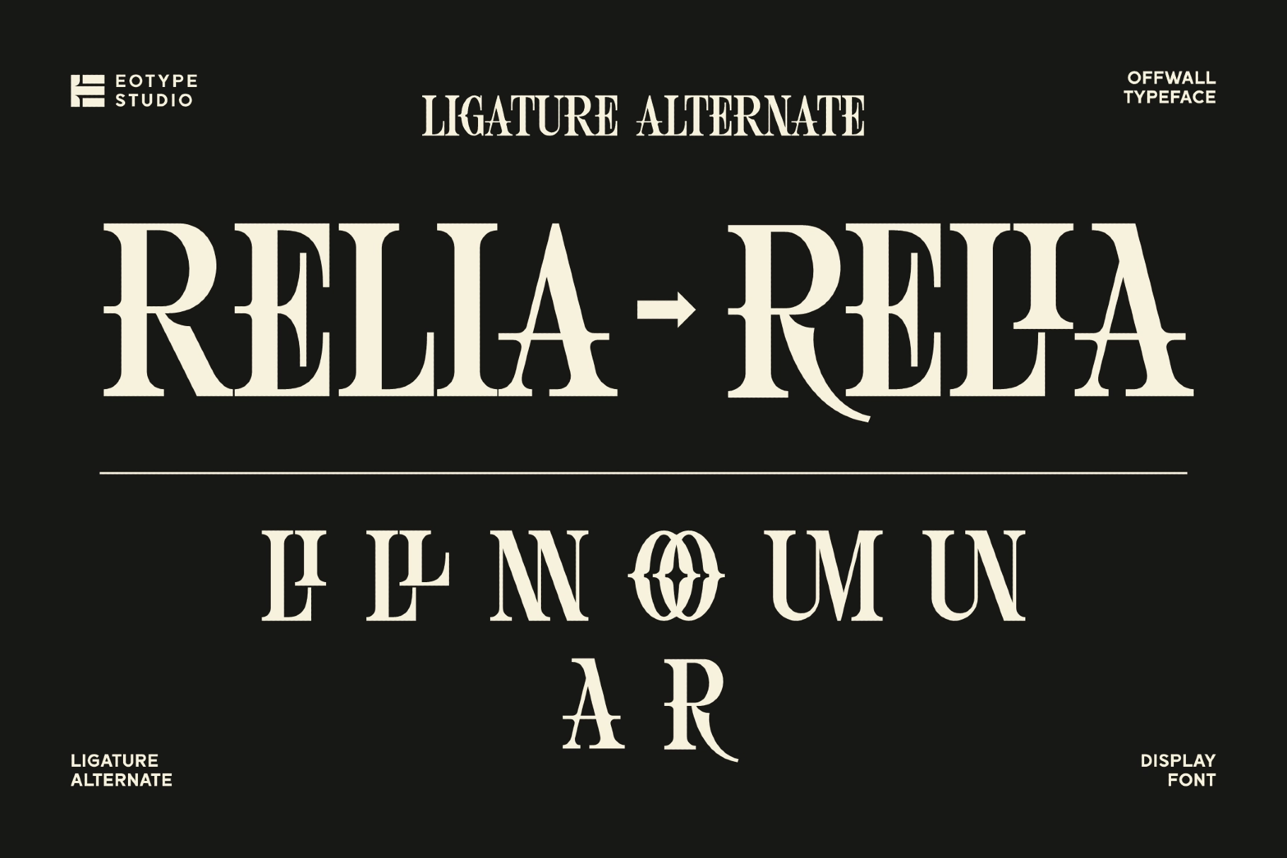 Offwall - Western Display Serif Font