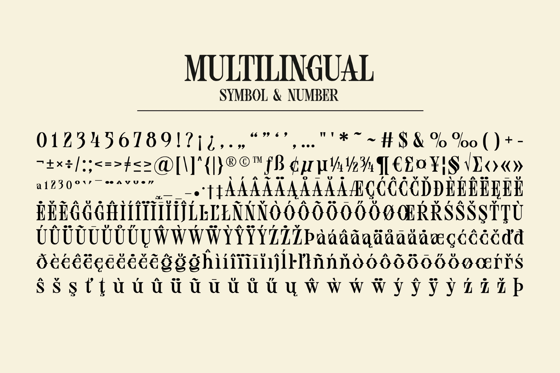 Offwall - Western Display Serif Font