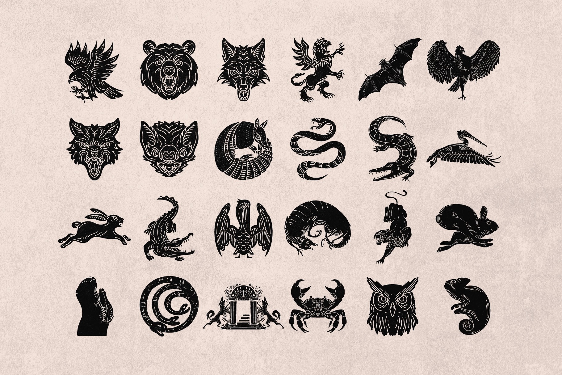 Vintage Logo and Badge Collection