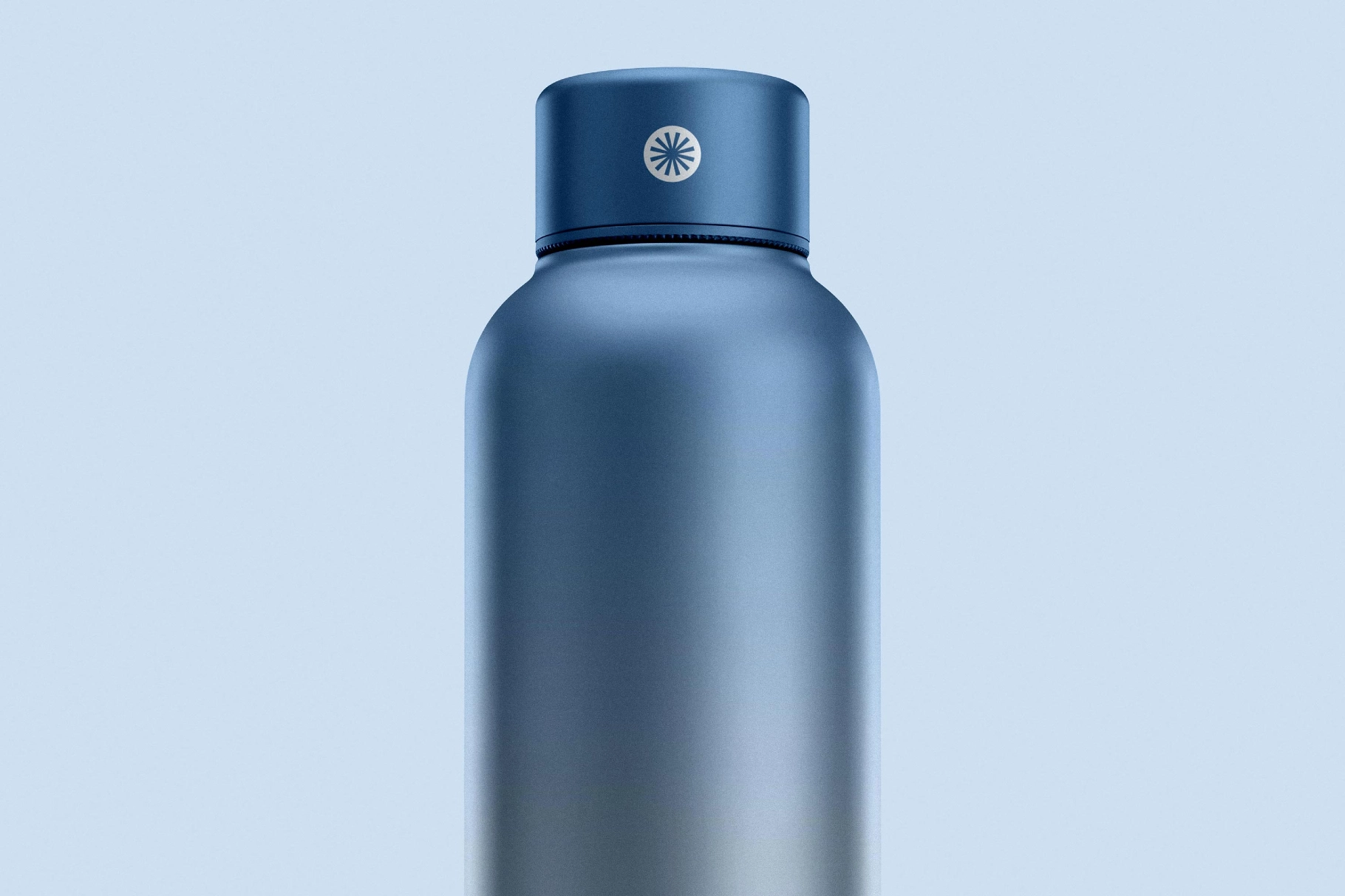 Metal Water Bottle Mockup