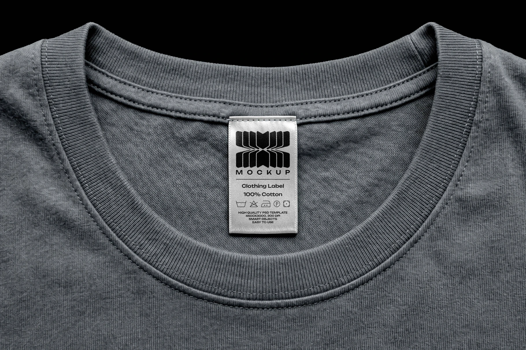 T-Shirt Label Mockup