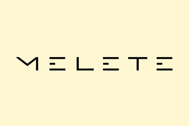 Melete Space Typeface