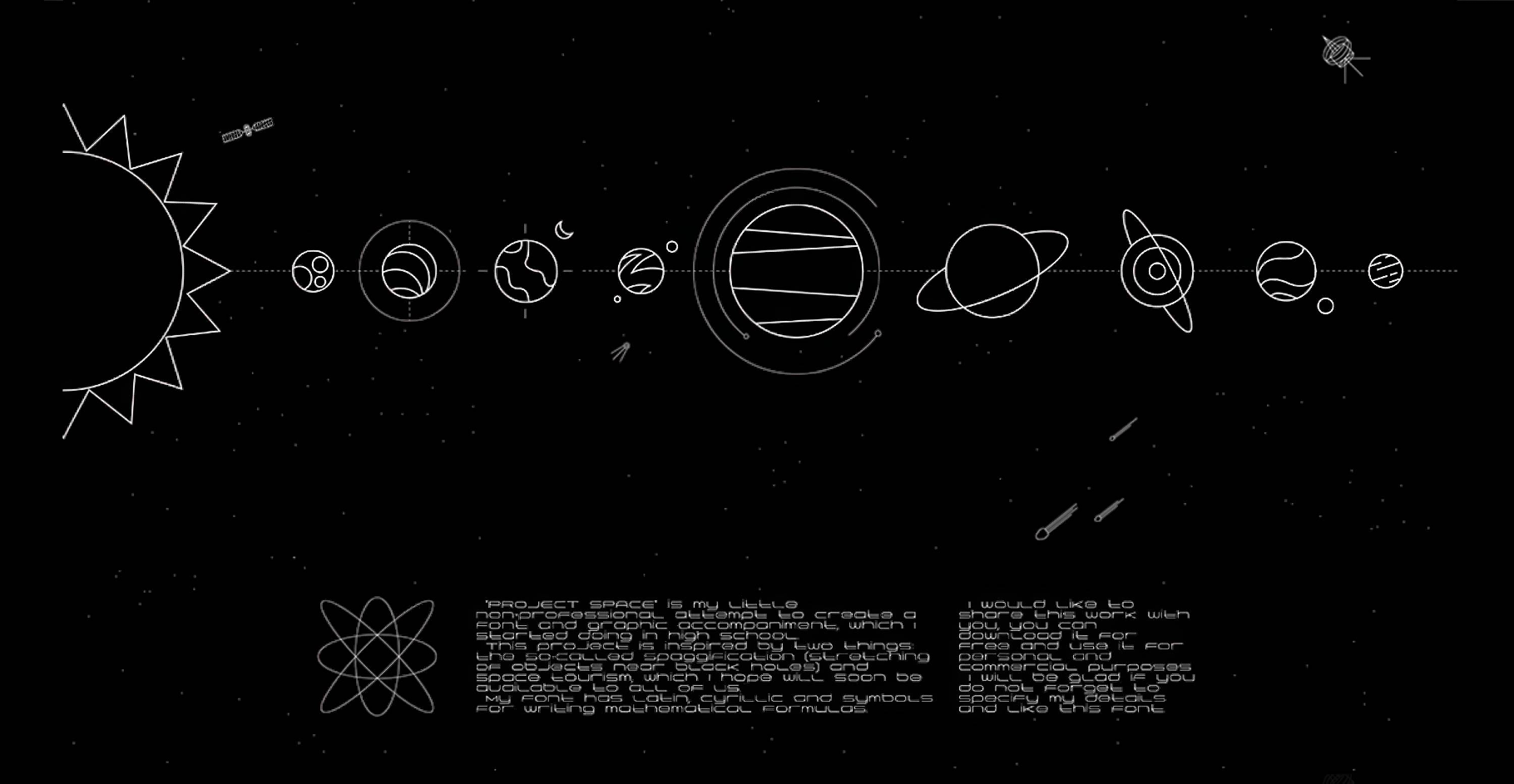 Project Space Font