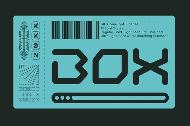 Box Space Font Family
