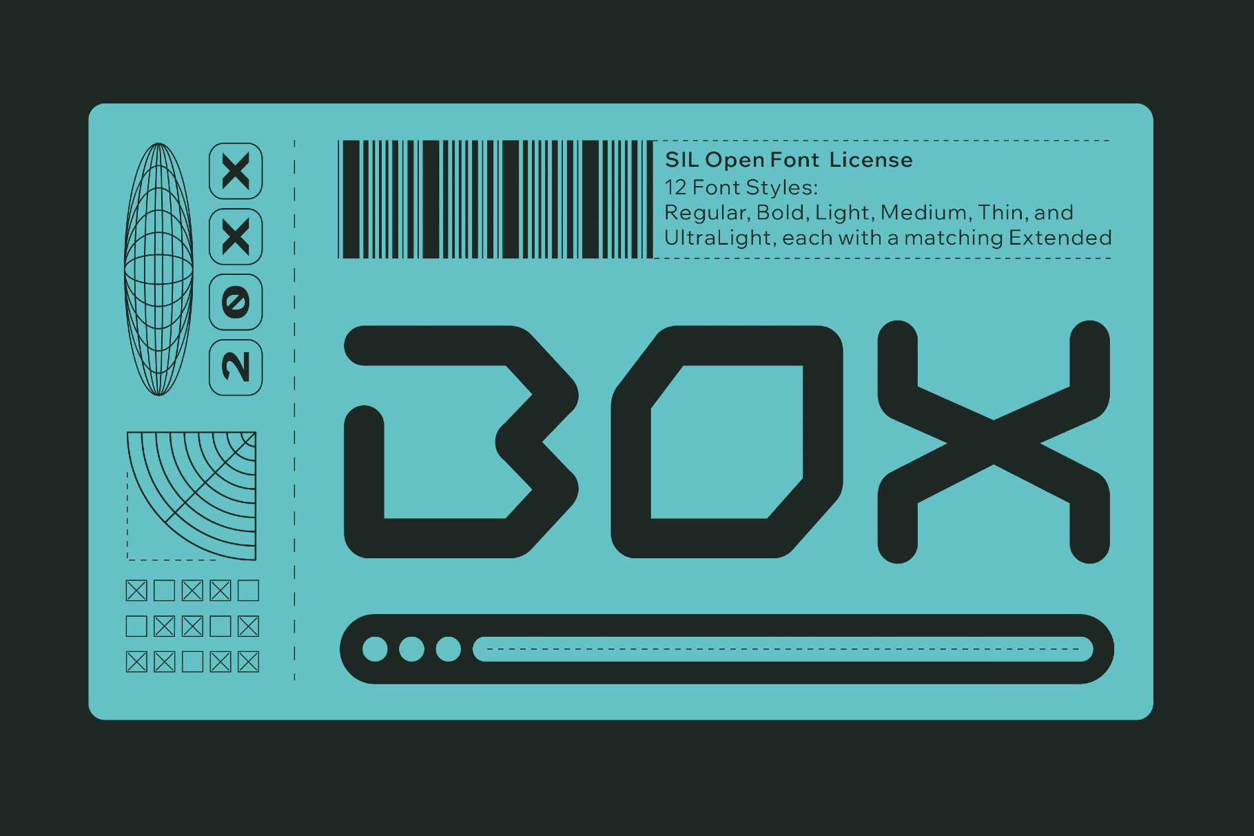 Box Space Font Family