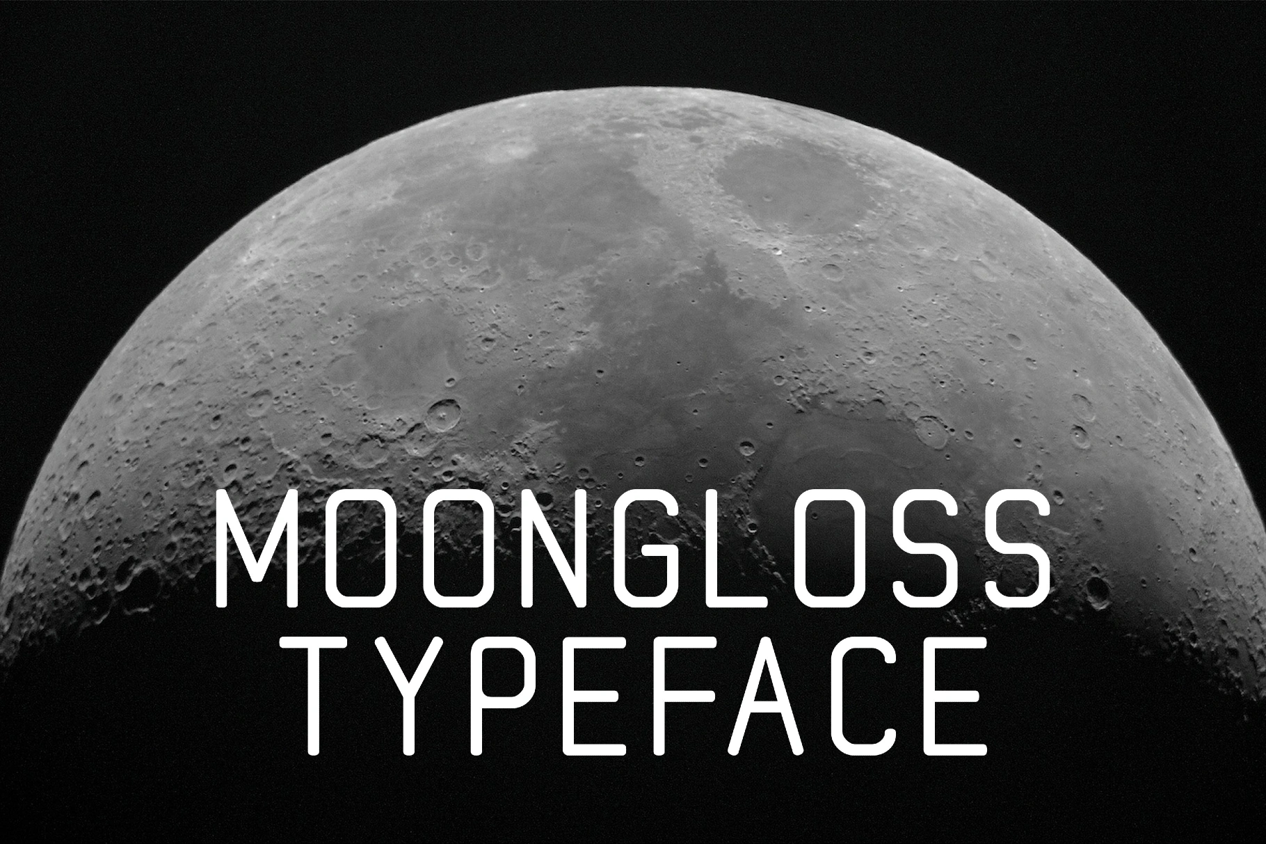 Moongloss Typeface