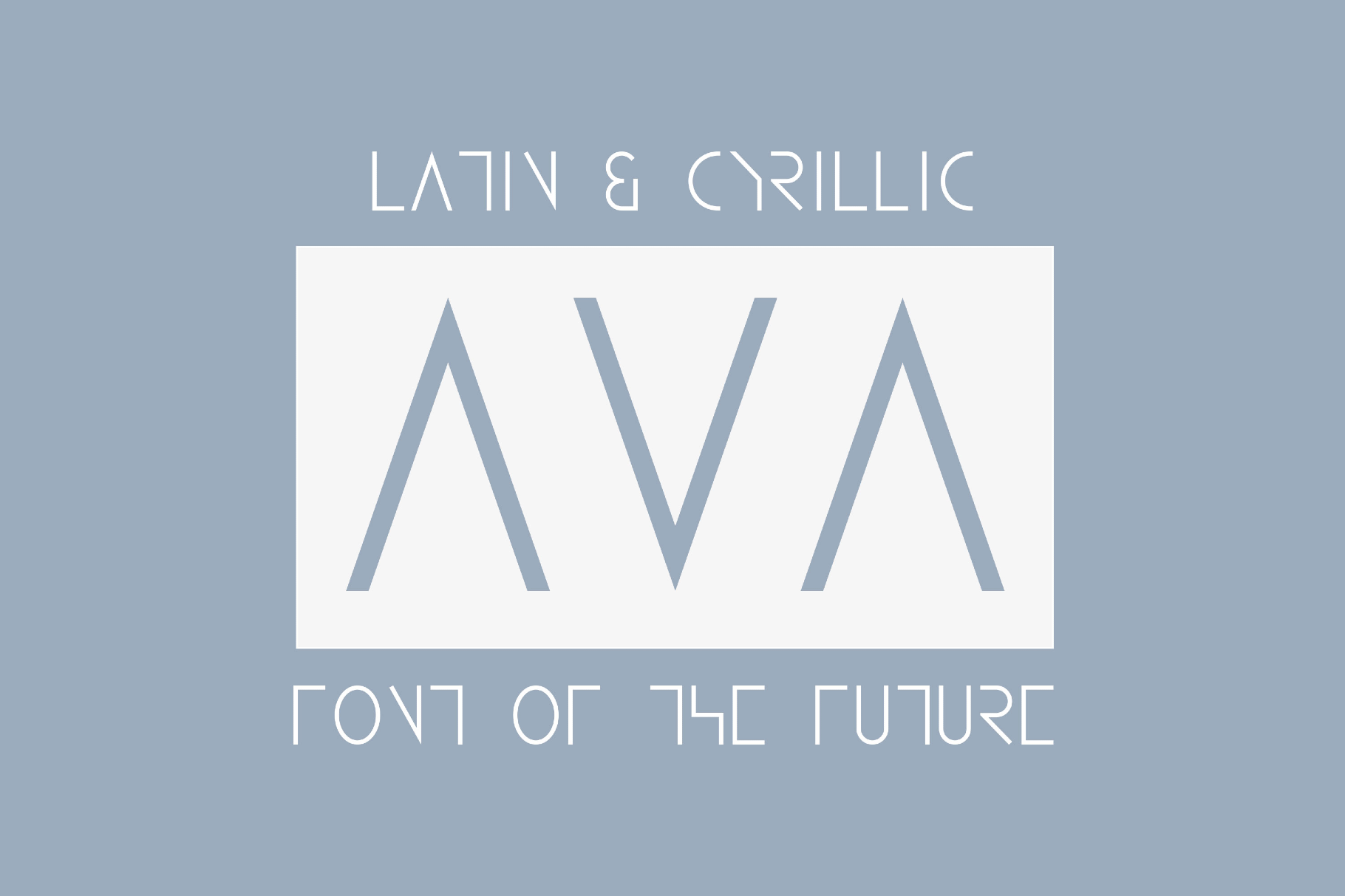 Ava - Space Tech Font