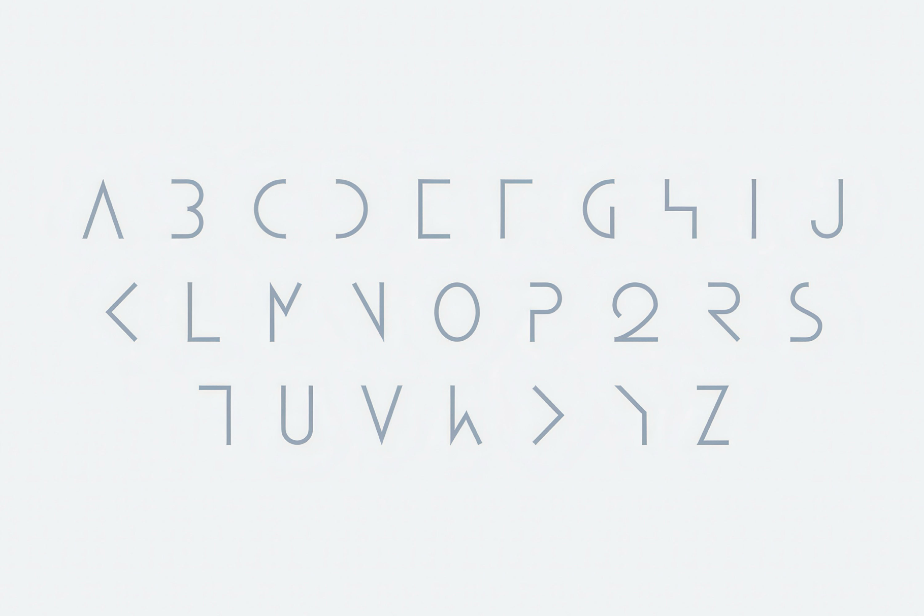 Ava - Space Tech Font