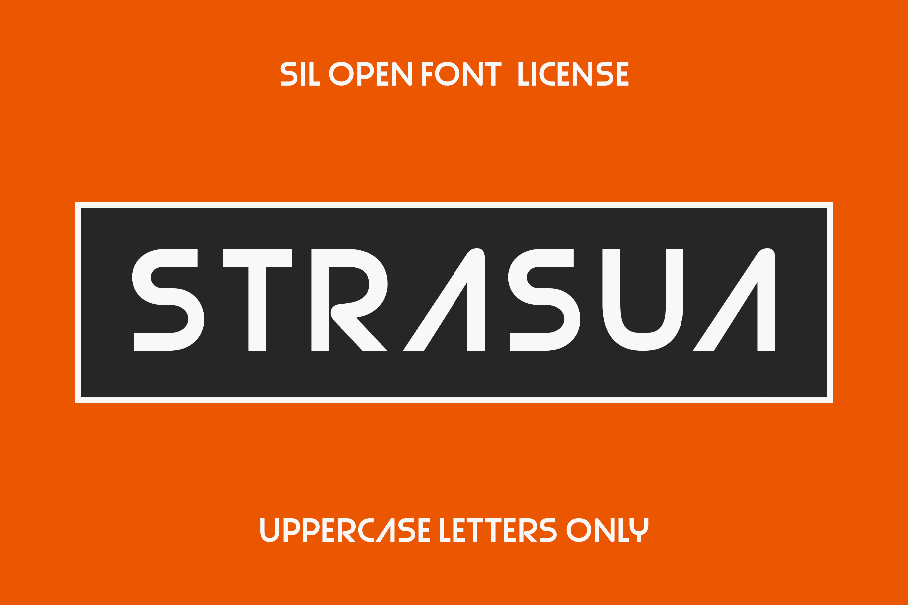 Strasua - 70s Industrial Font