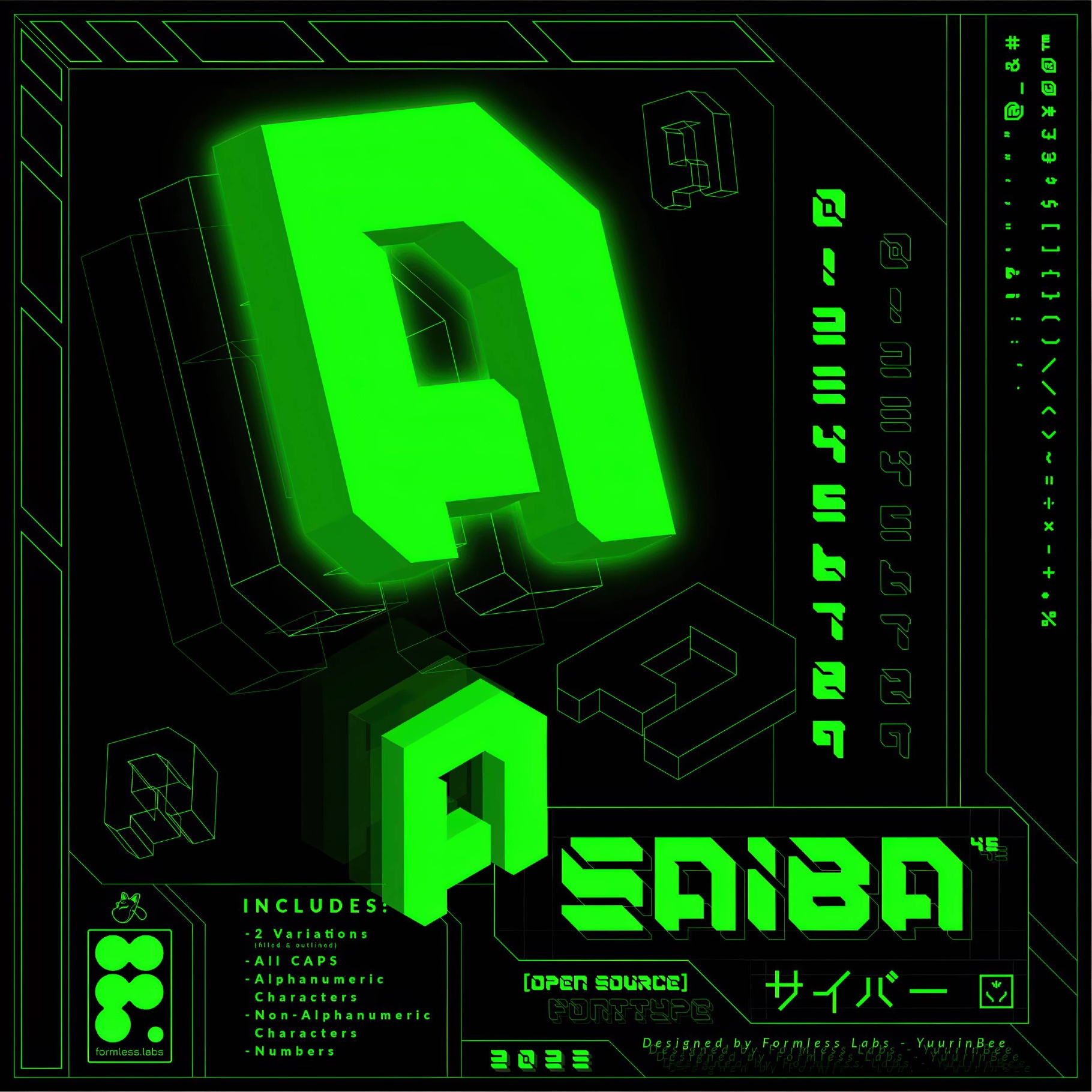 SAIBA-45 Font Family