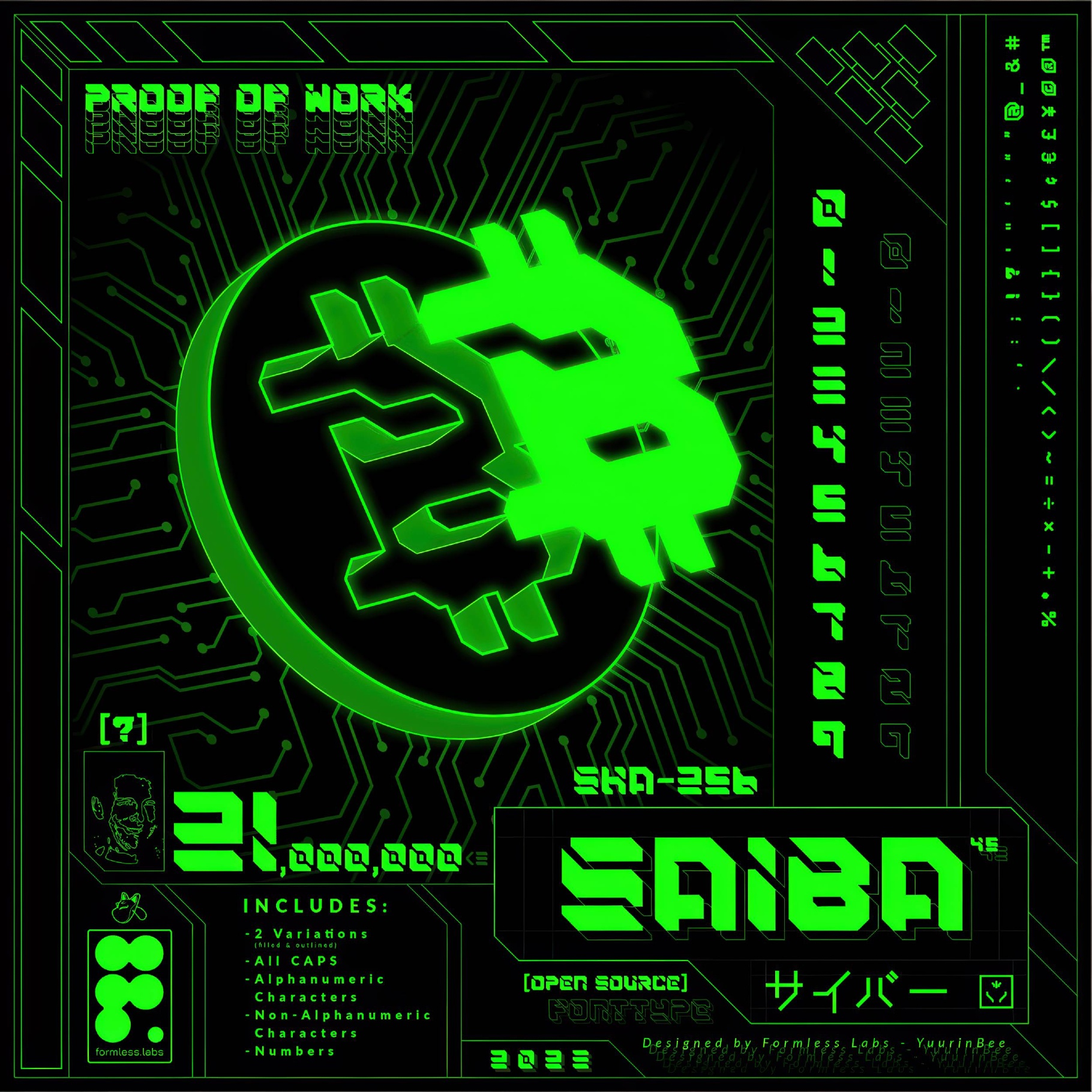 SAIBA-45 Font Family